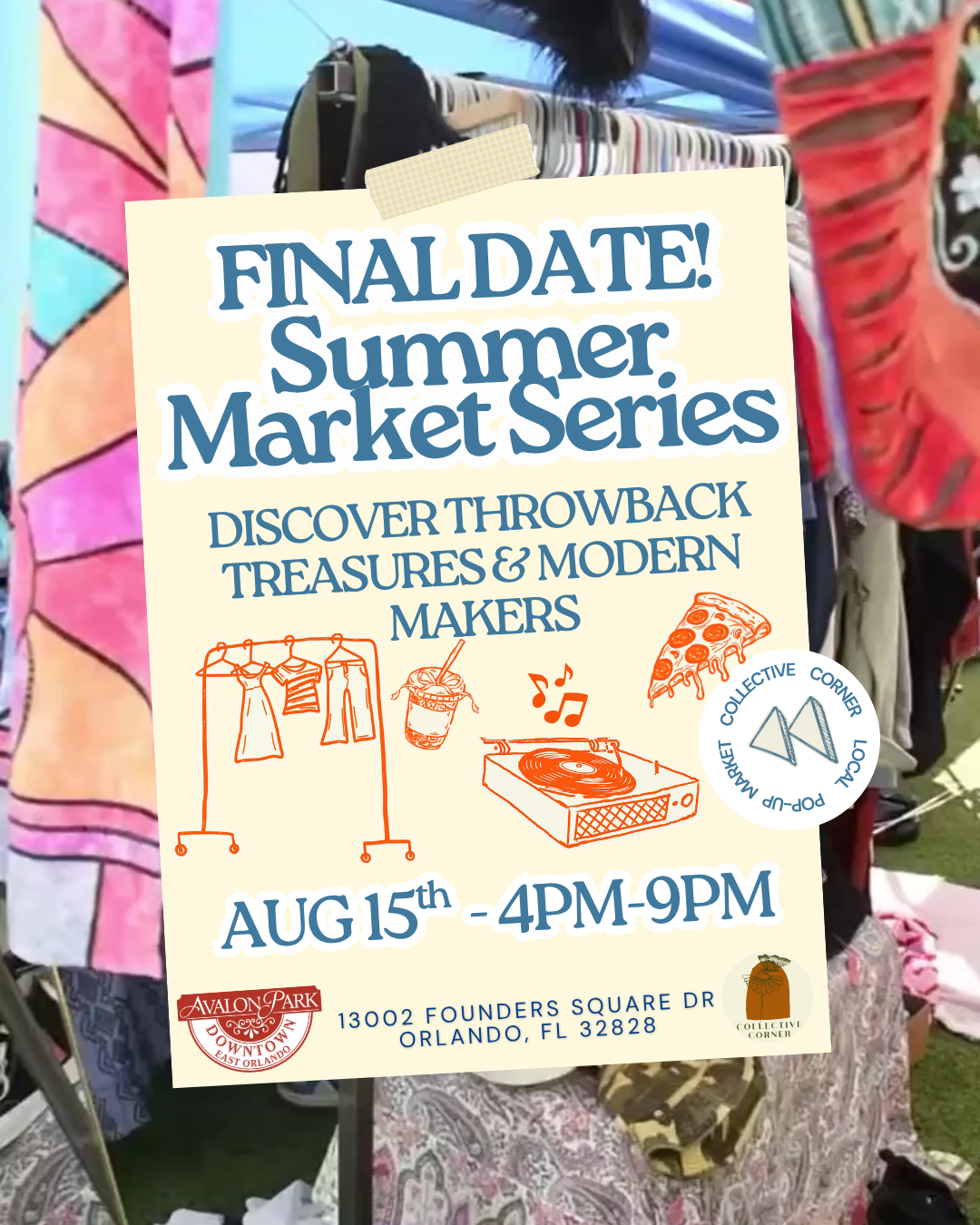 Retro Rewind Summer Market Series 