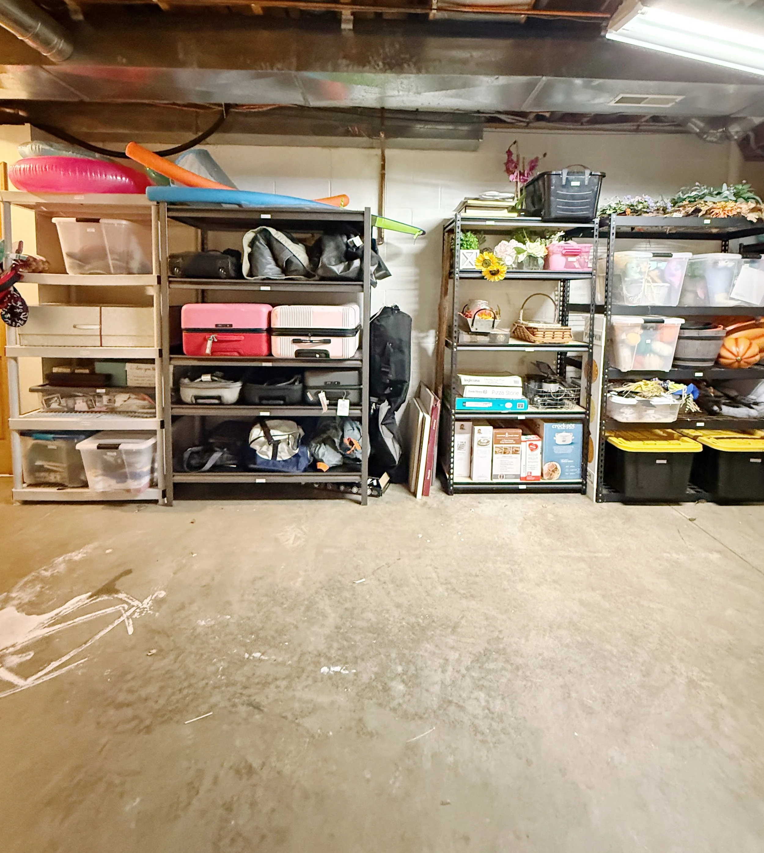 BASEMENT STORAGE - AFTER
