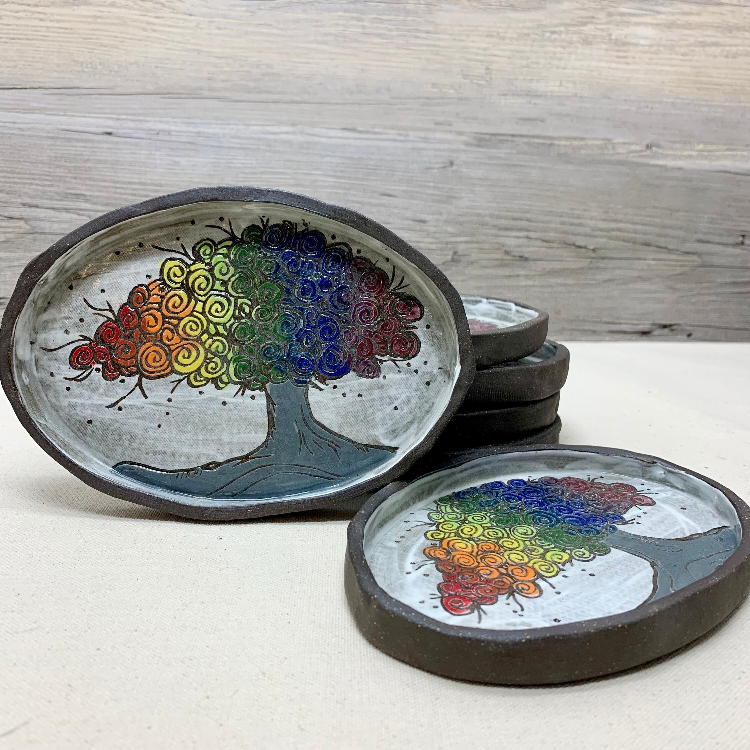 Rainbow Tree Tray