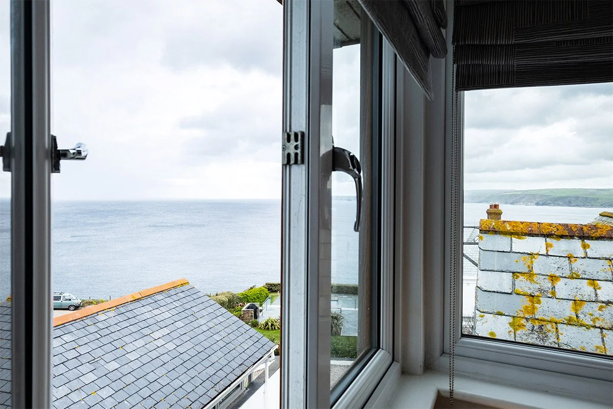 ocean view from derowen holiday let in Port Isaac