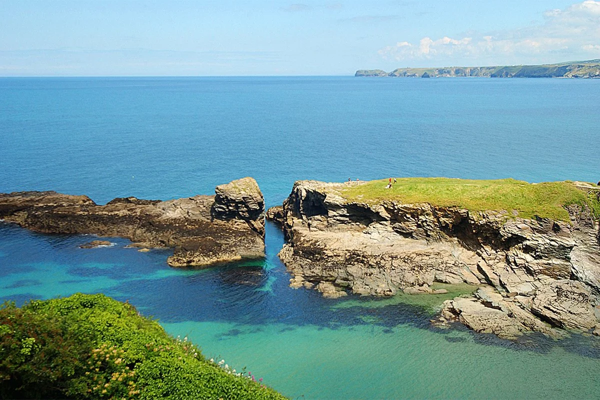 Port Isaac and Port Gaverne near bellevue