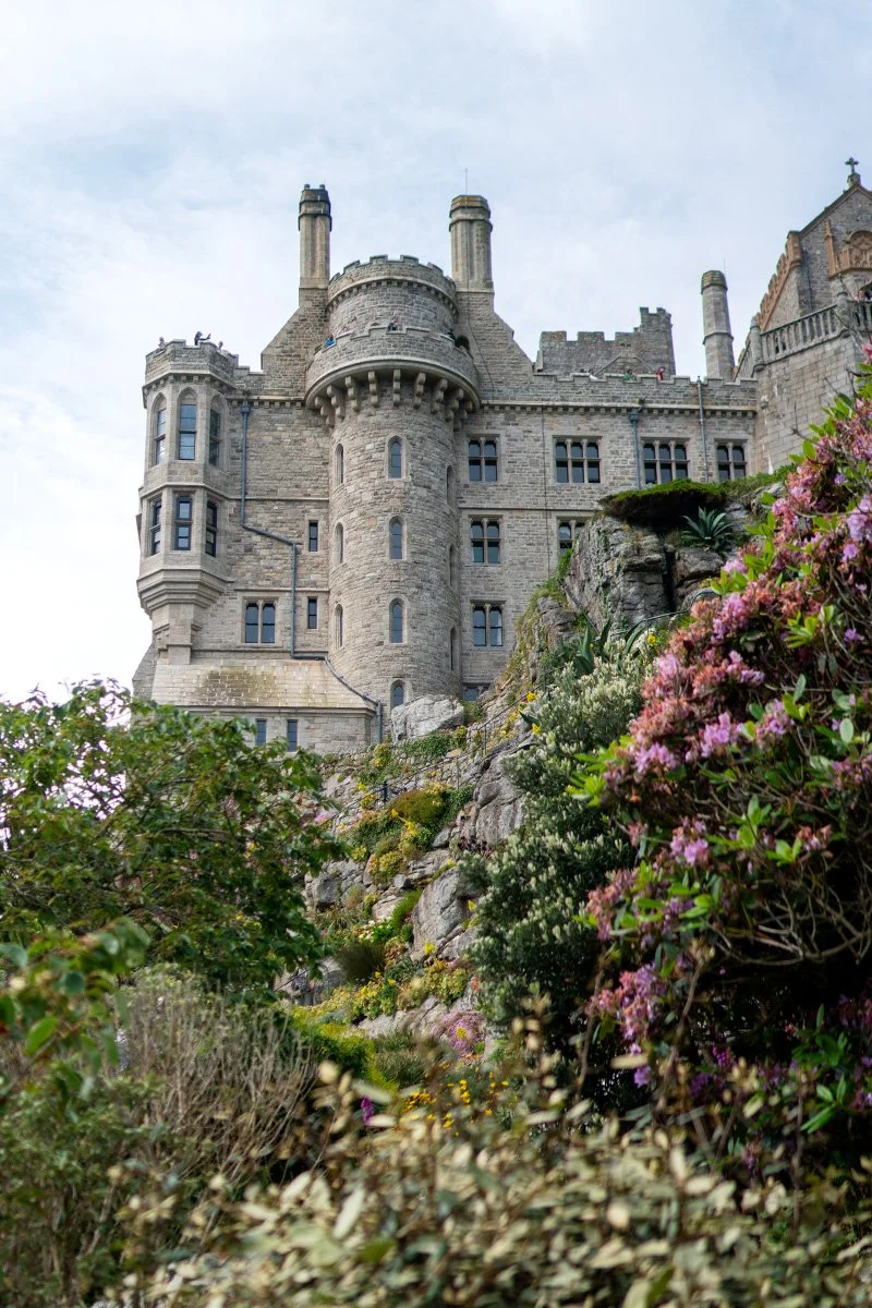 castle and gardens at st michaels mount