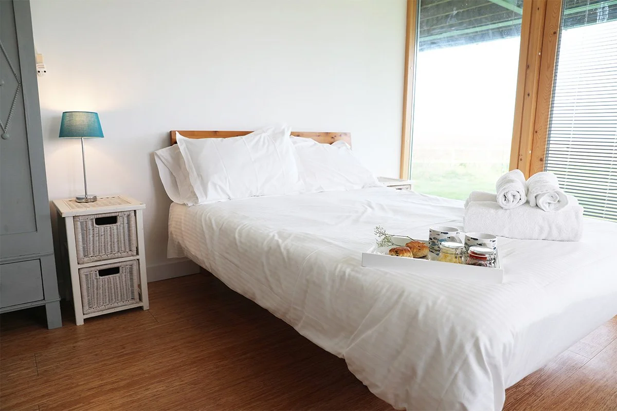 bedroom at north light holiday let in Port Isaac