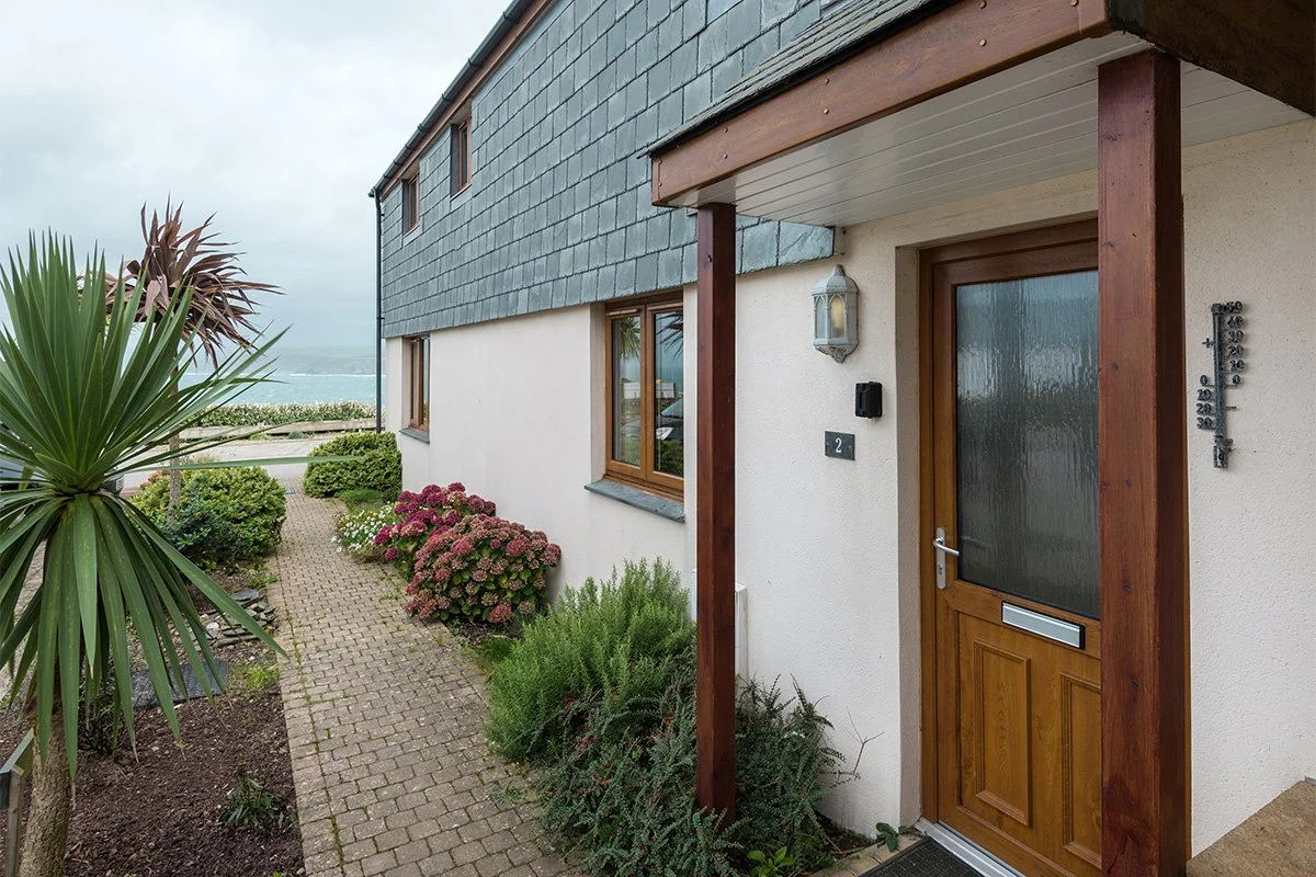 exterior view of sea gem holiday let in port Isaac