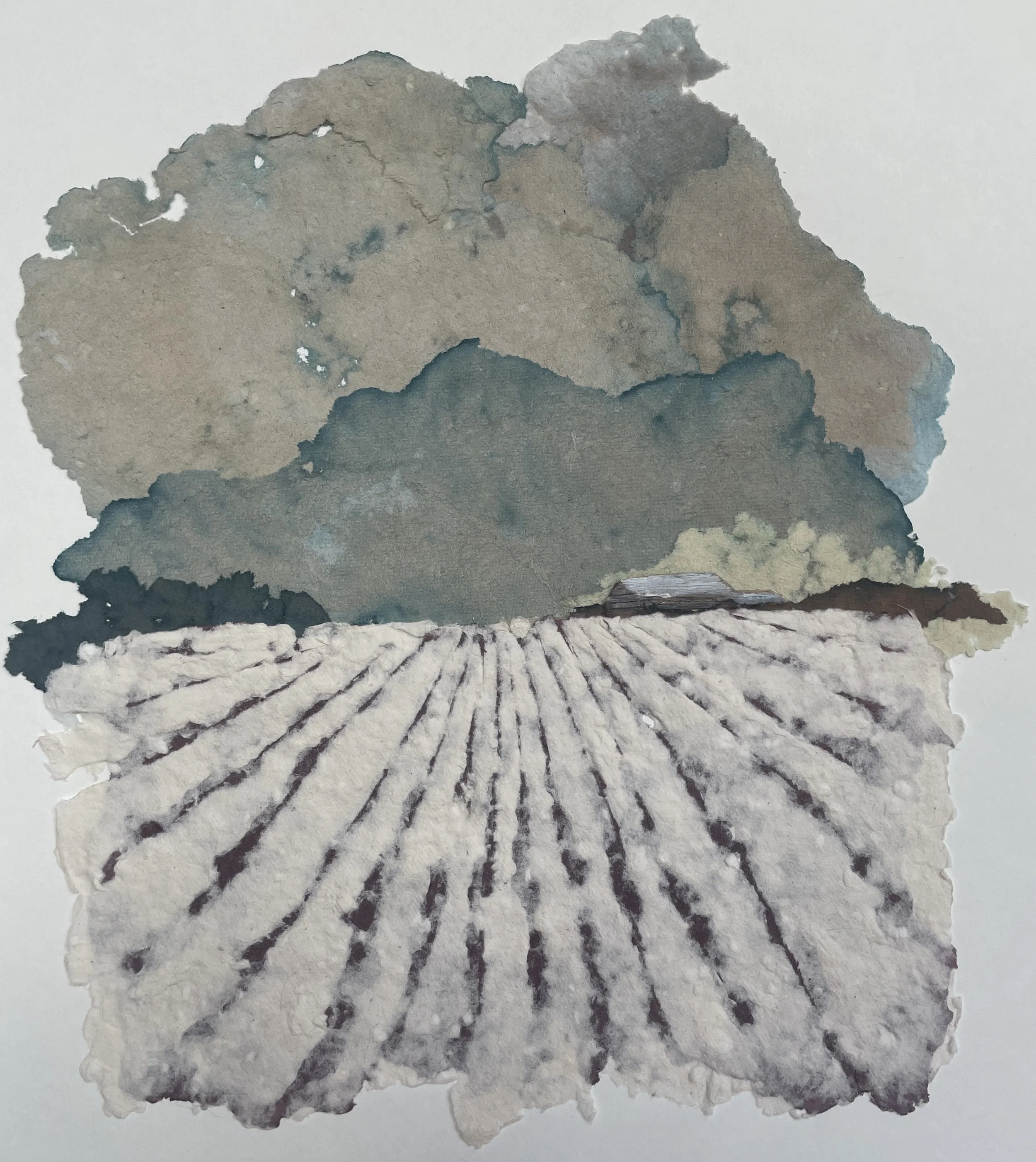 Clouds and Fields 1 by Jo McChesney