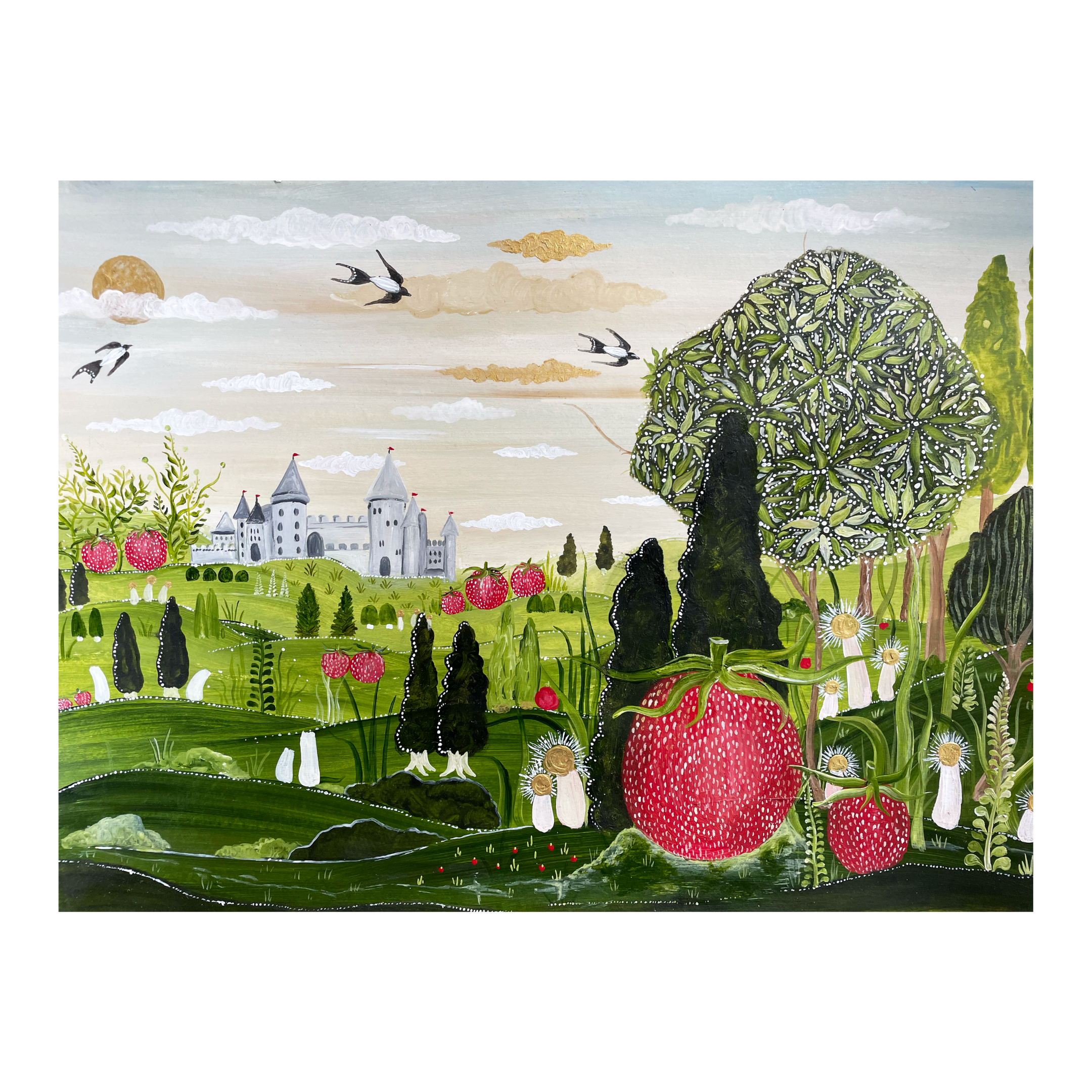 🔴THE CASTLE OF STRAWBERRIES