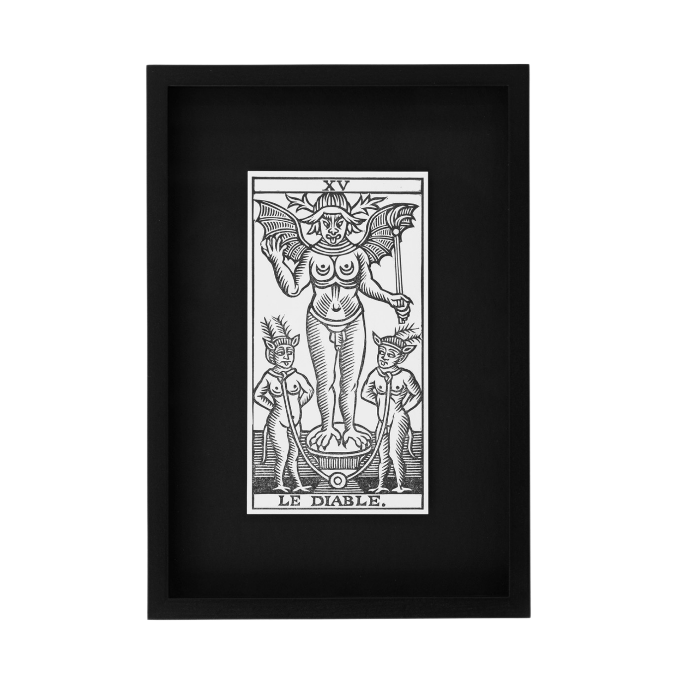 LE DIABLE FRAMED