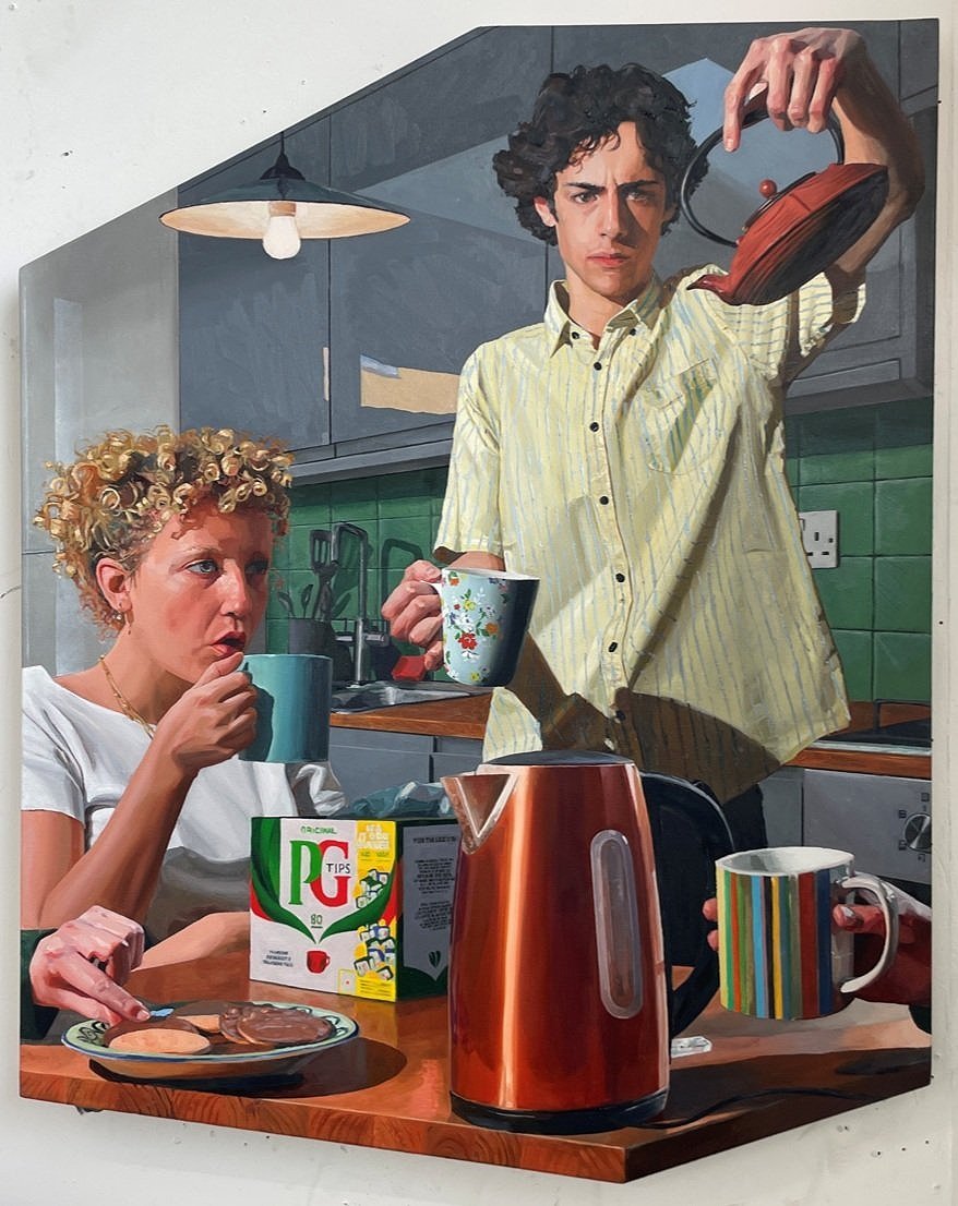 TEA | Oil on Canvas | 90 x 115 cm | £1800