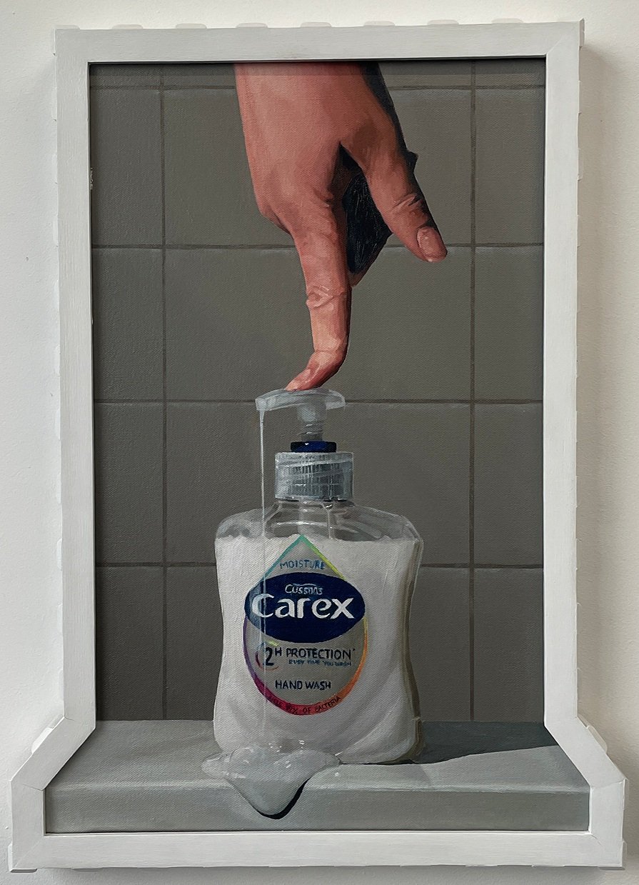 SQUEAKY CLEAN | Oil on Canvas | 54 x 40 cm | £1300
