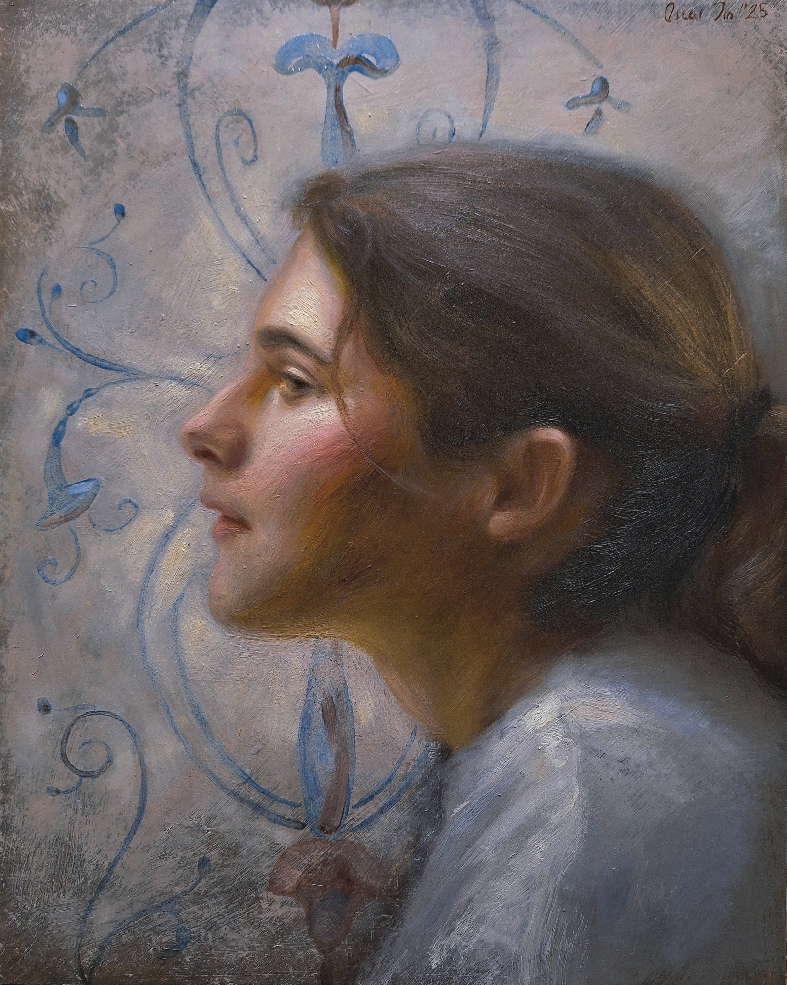 COMMISSION PORTRAIT | Oil on Panel | 40 x 30 cm | NFS