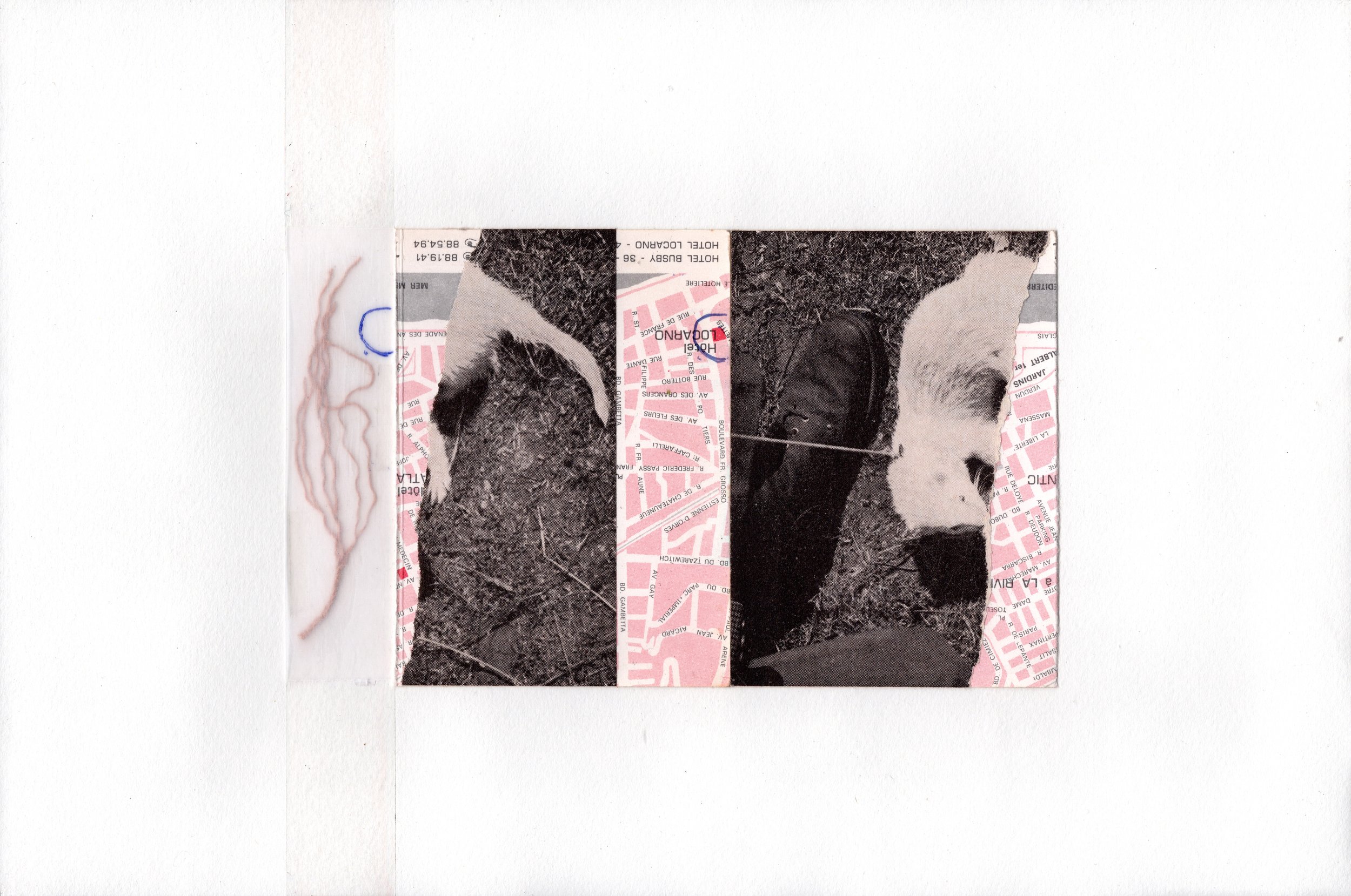 UNCHARTED FERRETORY | Collage | 20.2 x 30.4 cm | £95