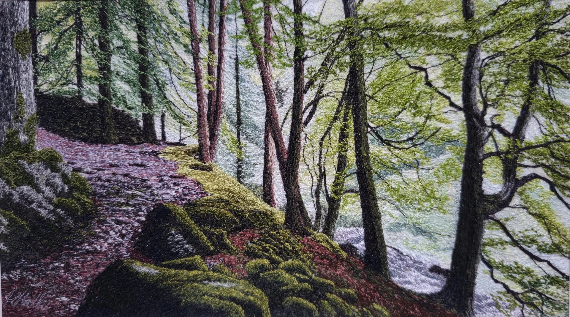 ABOVE THE FALLS by Alison Holt 
