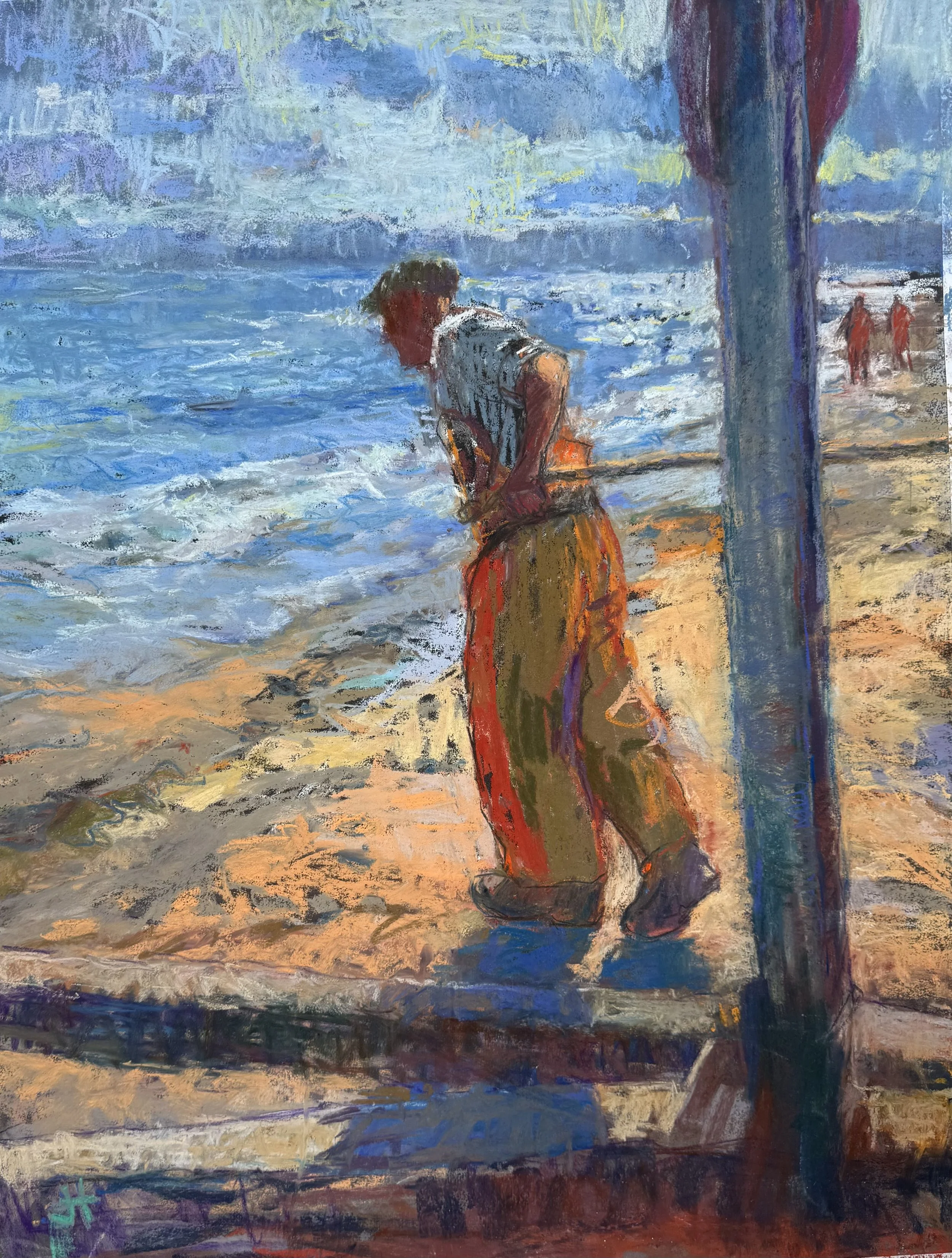 jane hodgson, Busy beach, 76157.jpg