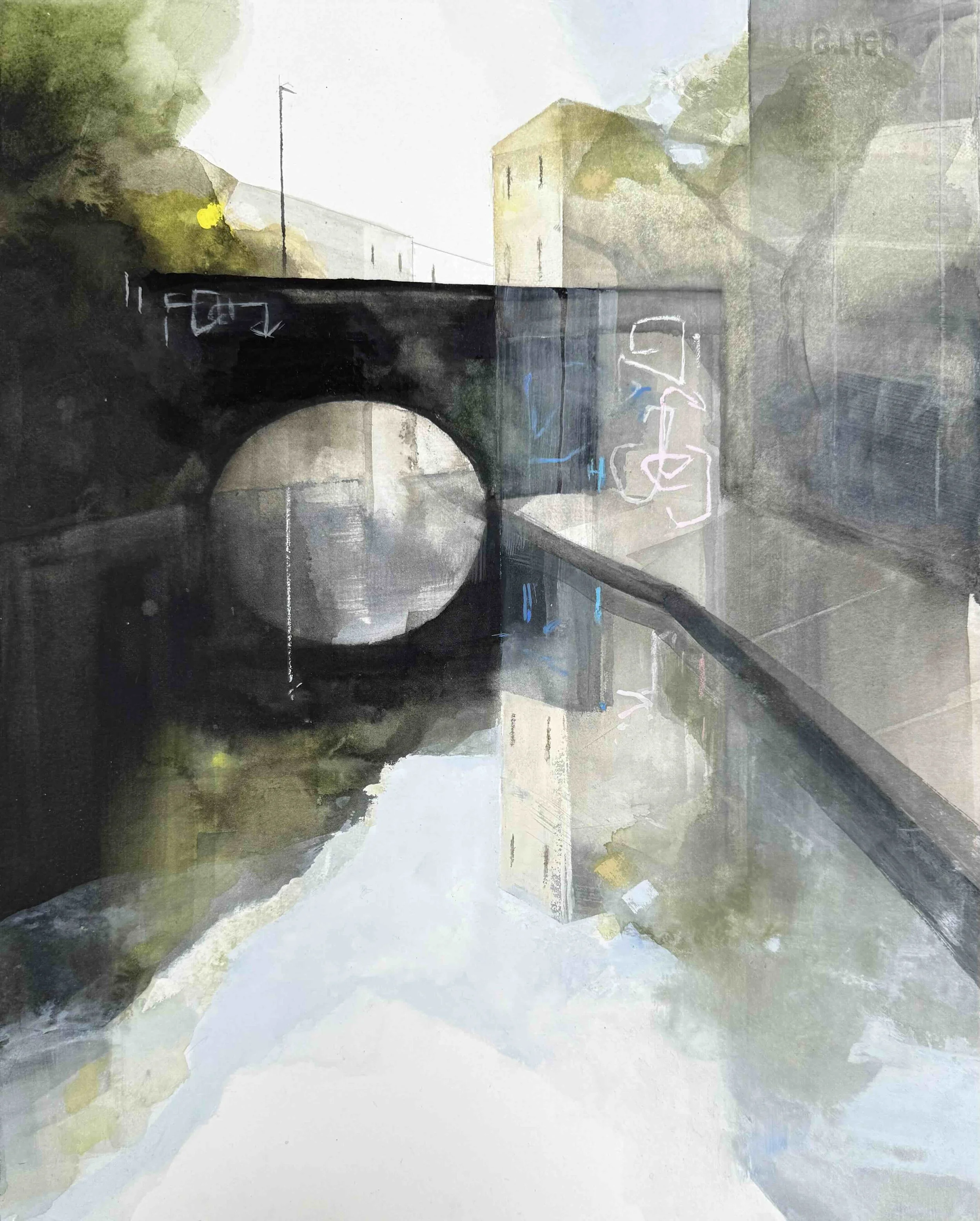 CANAL WALK, LONDON by Hannah Woodman