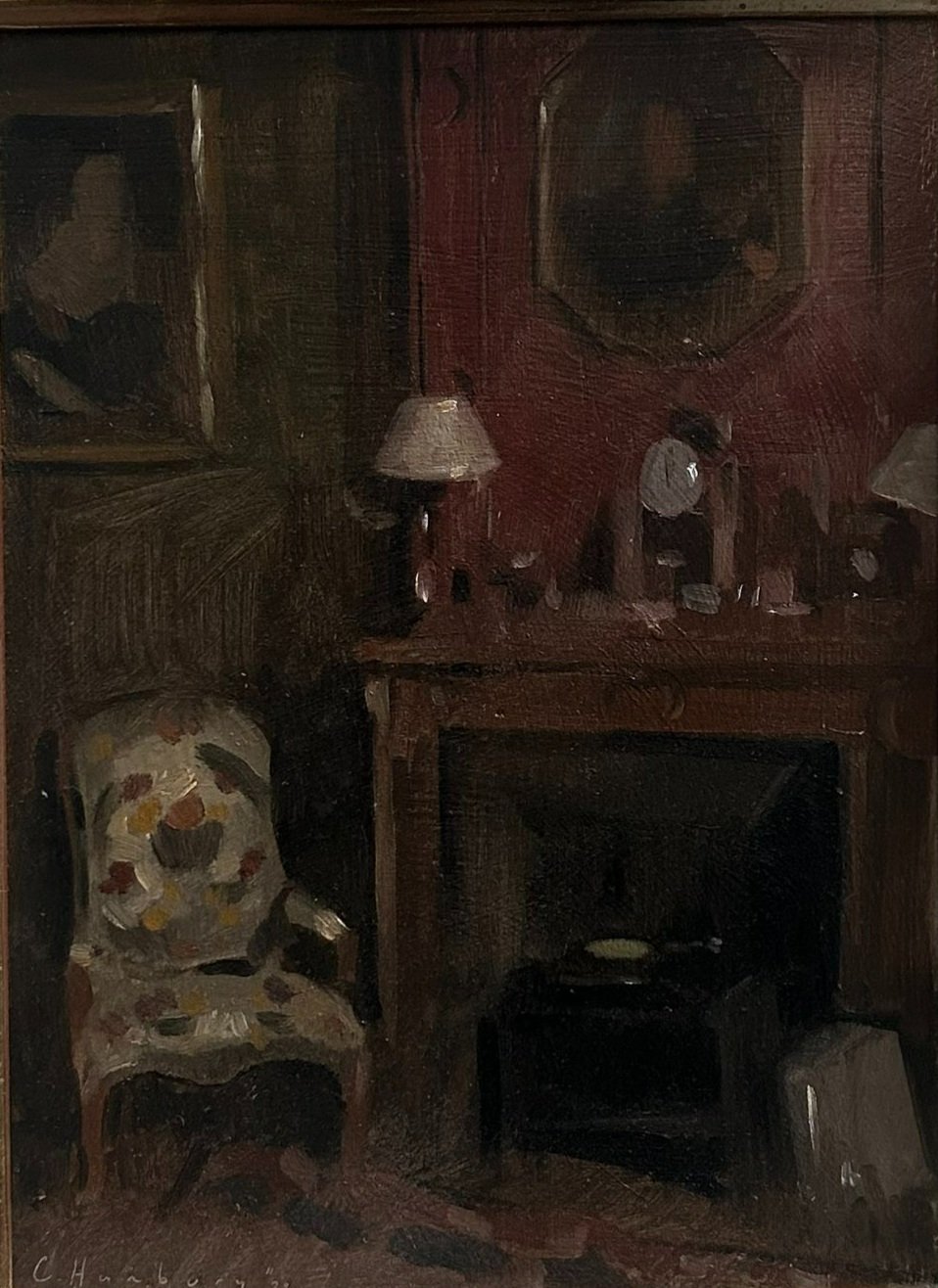 CHATEAU INTERIOR, LOIRE VALLEY by Clementine Hanbury