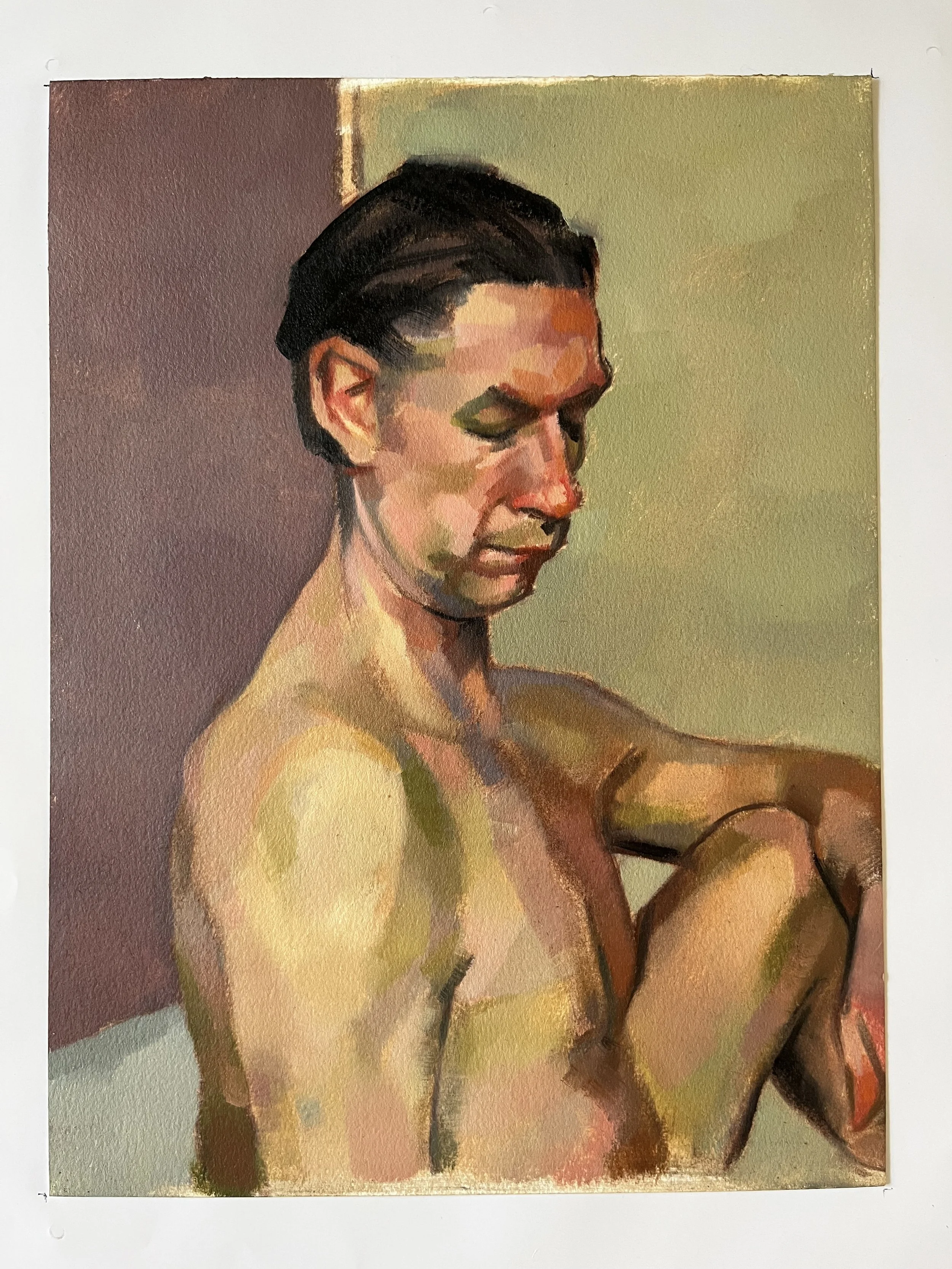 DOWNWARD POSE by Julia Page