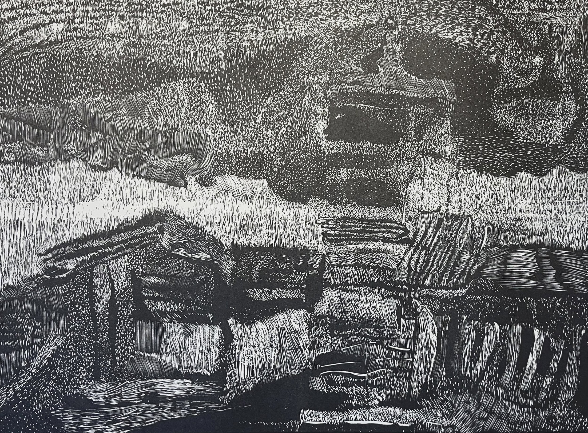 CHURCH | Linocut | 31 x 41 cm | £130