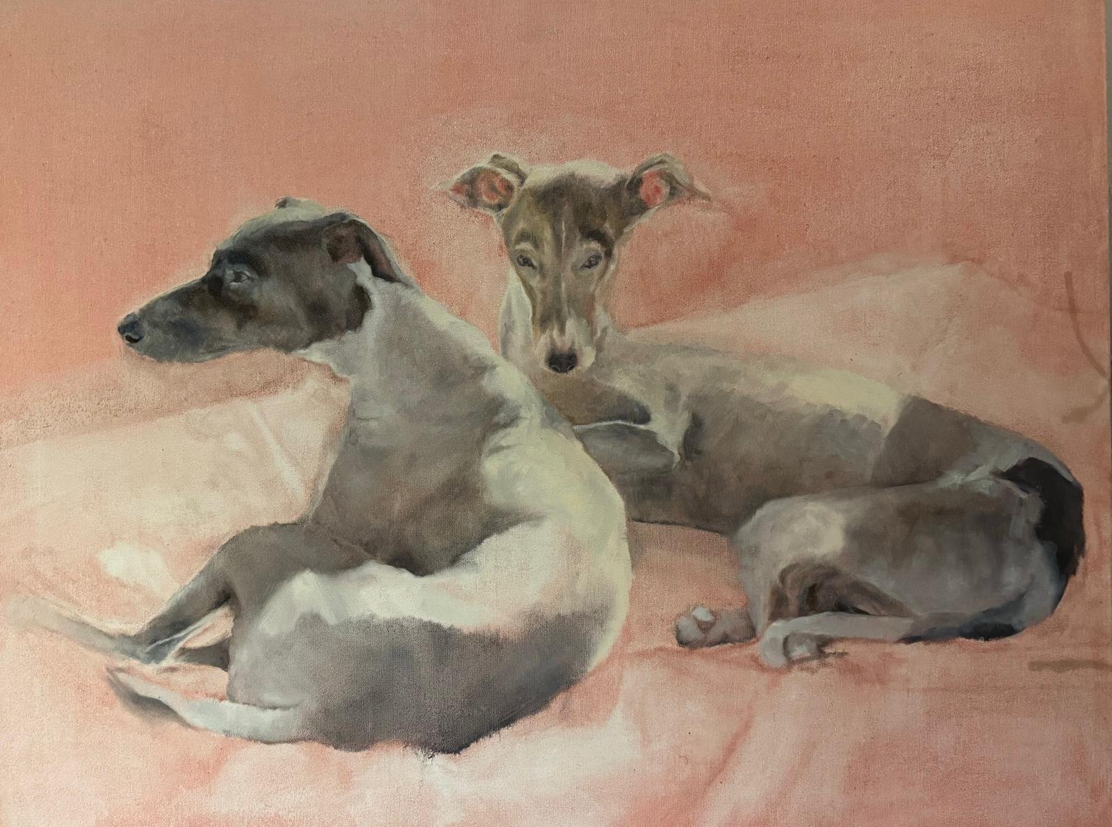POSING IN PINK by Maha Satish