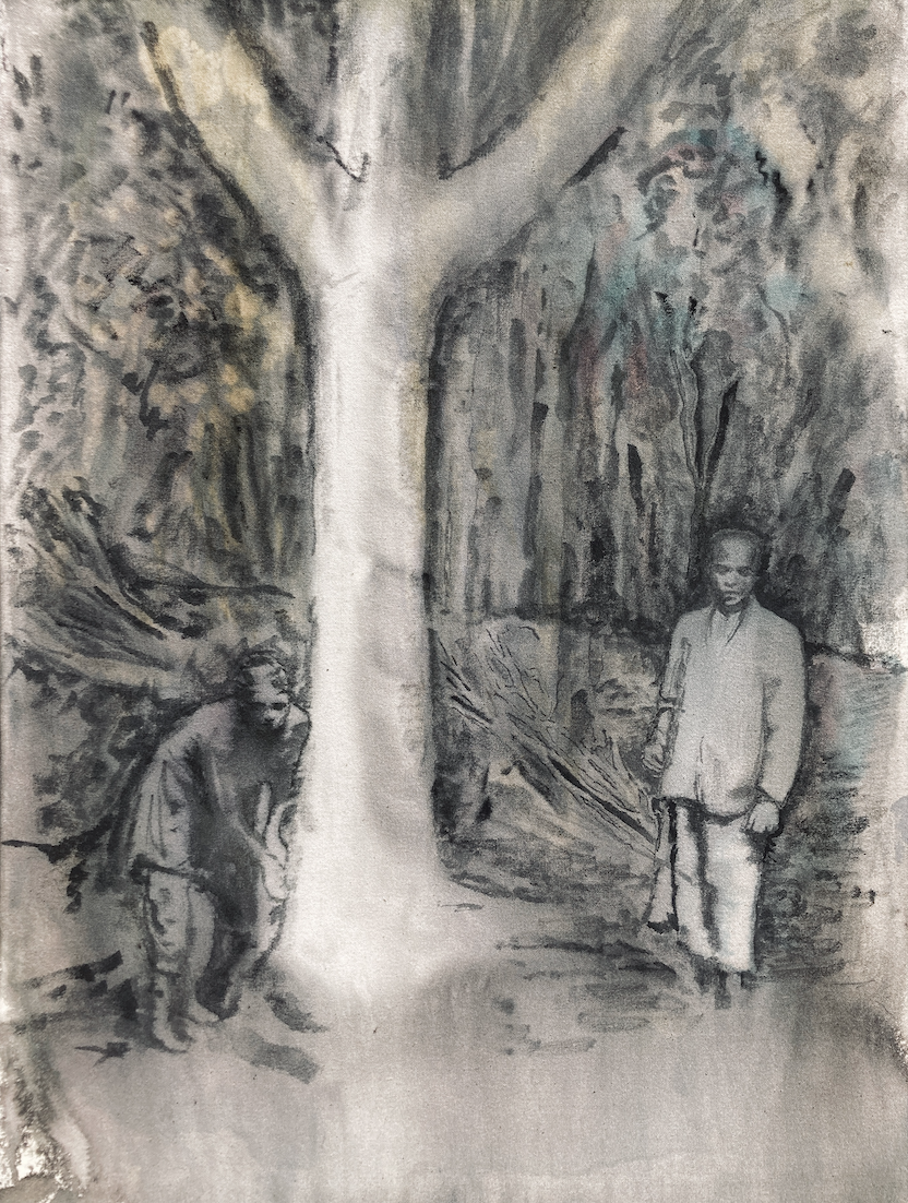 RUBBER TAPPING by Thomas Chorley