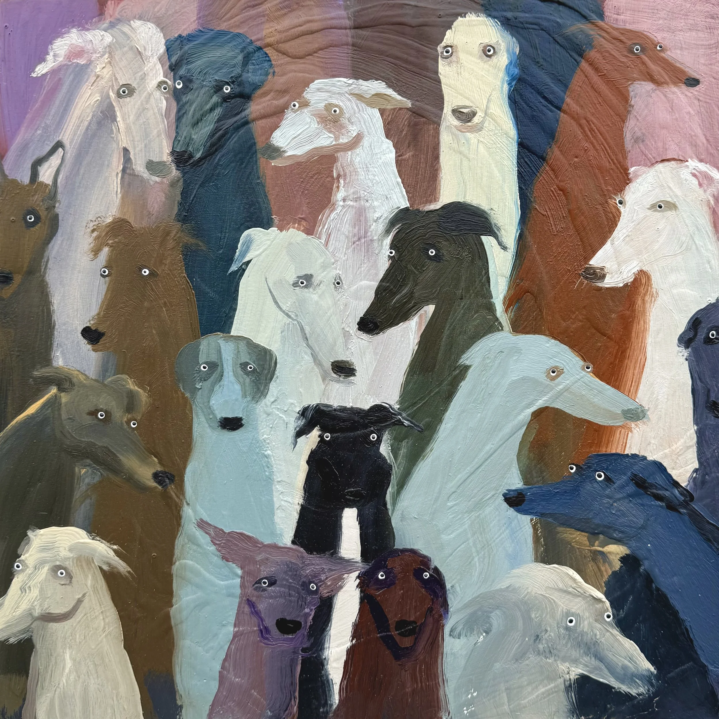 SIGHTHOUND CROWD by Holly Frean