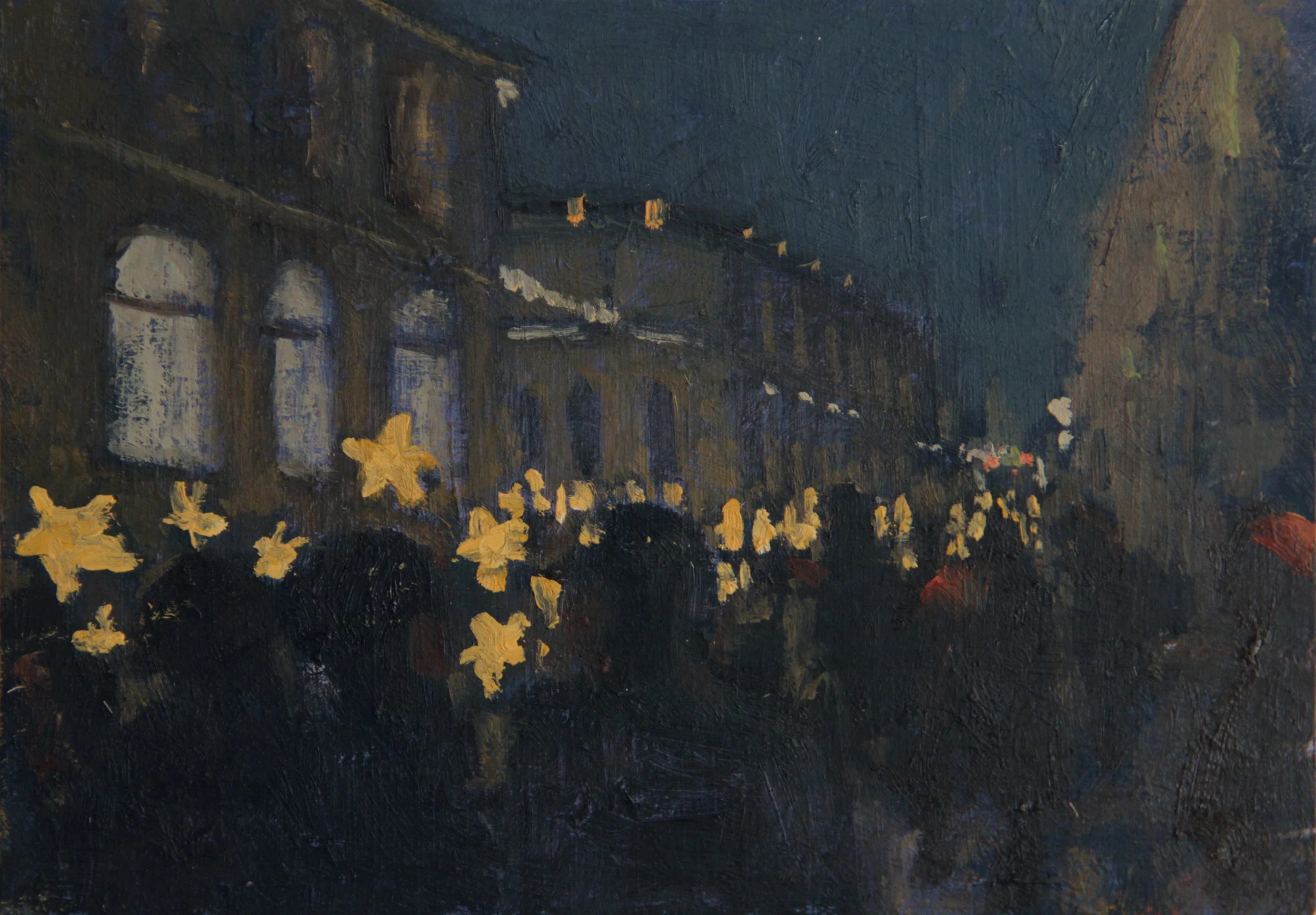 Shawn Lee, Study of Burning of the Clocks, 76058.jpg