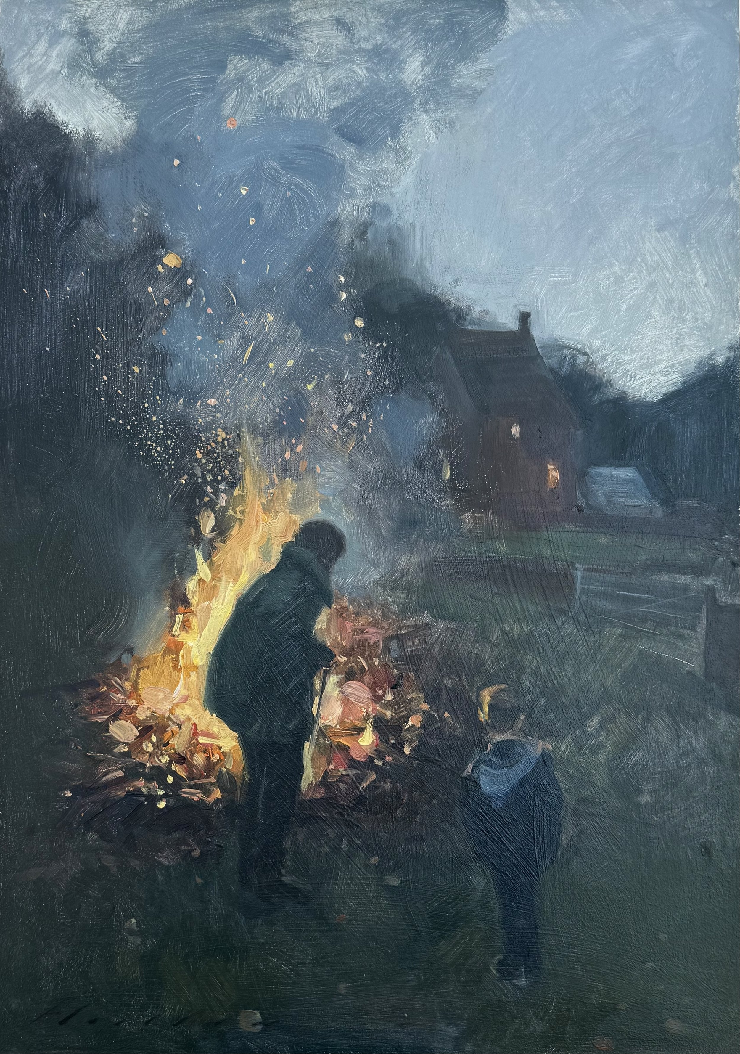 Archie Wardlaw, Winter Fire, 72756.jpg