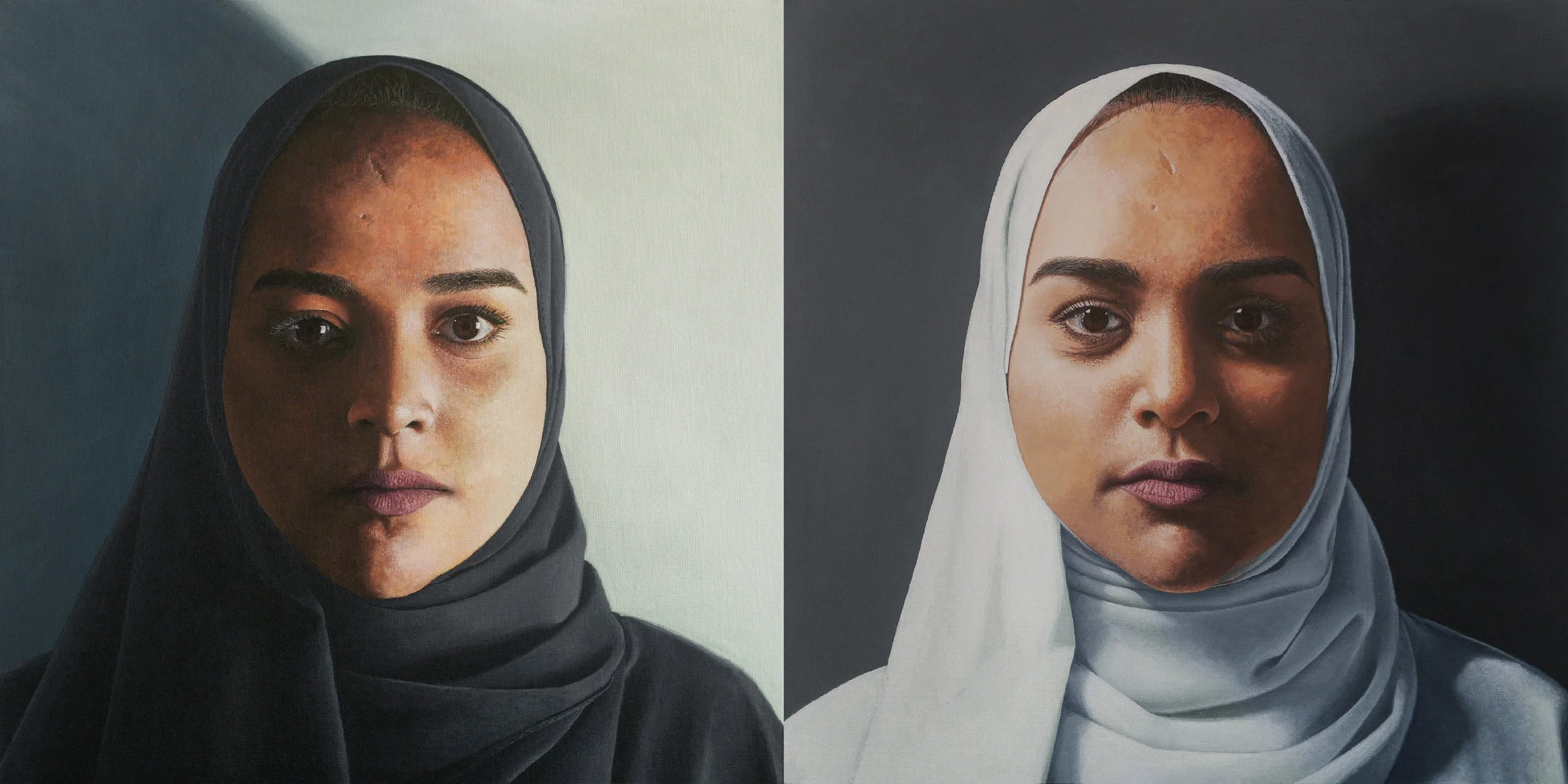 STEREO (DIPTYCH) by Peter Davis