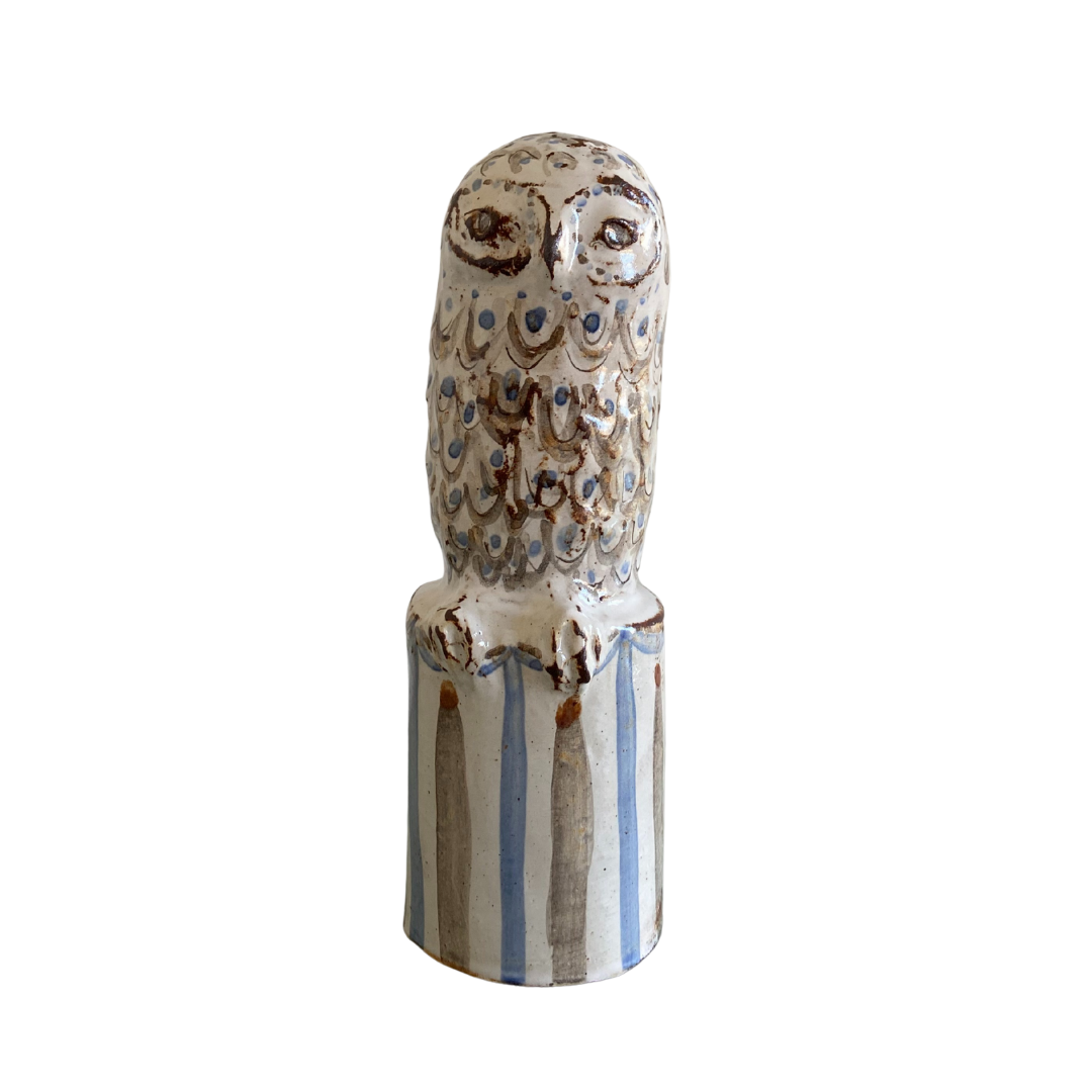🔴 LARGE PATTERNED OWL