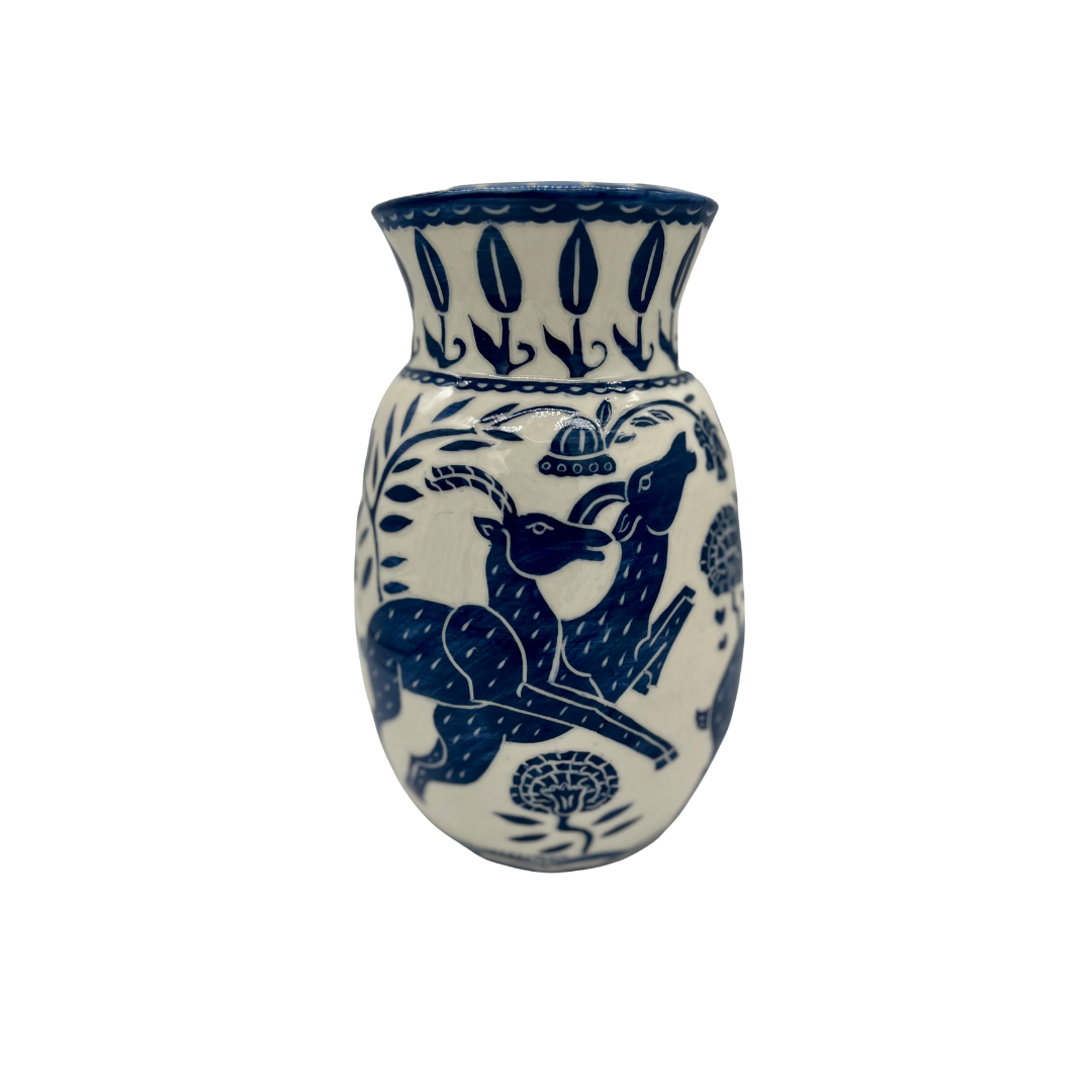 DECO DEER VASE I