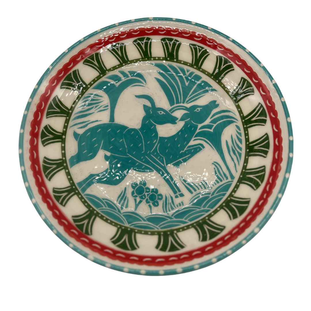 DECO DEER BOWL