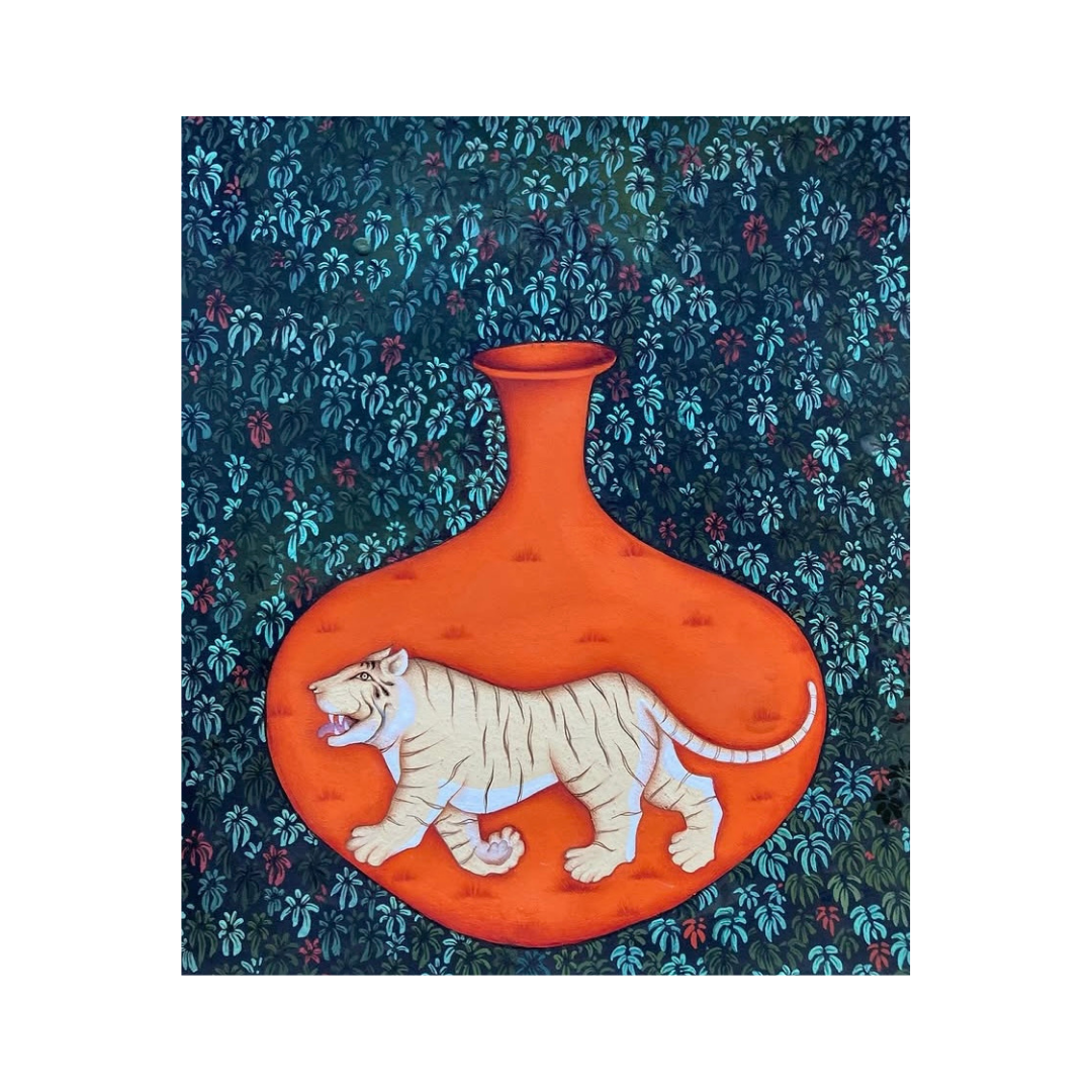 TIGER VASE