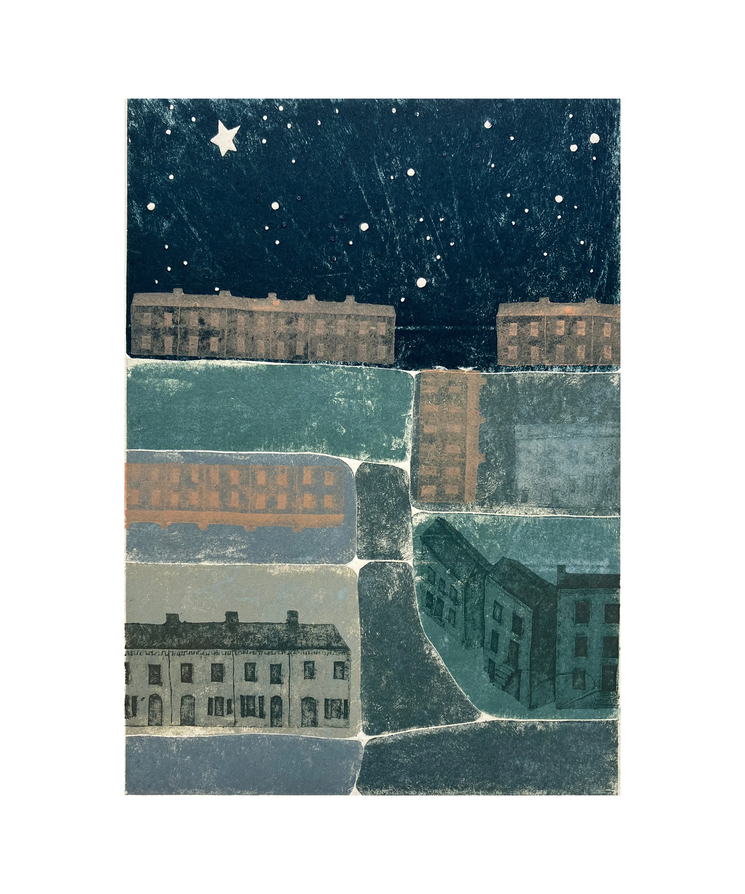 Winter Neighbourhood III by Liza Kelly