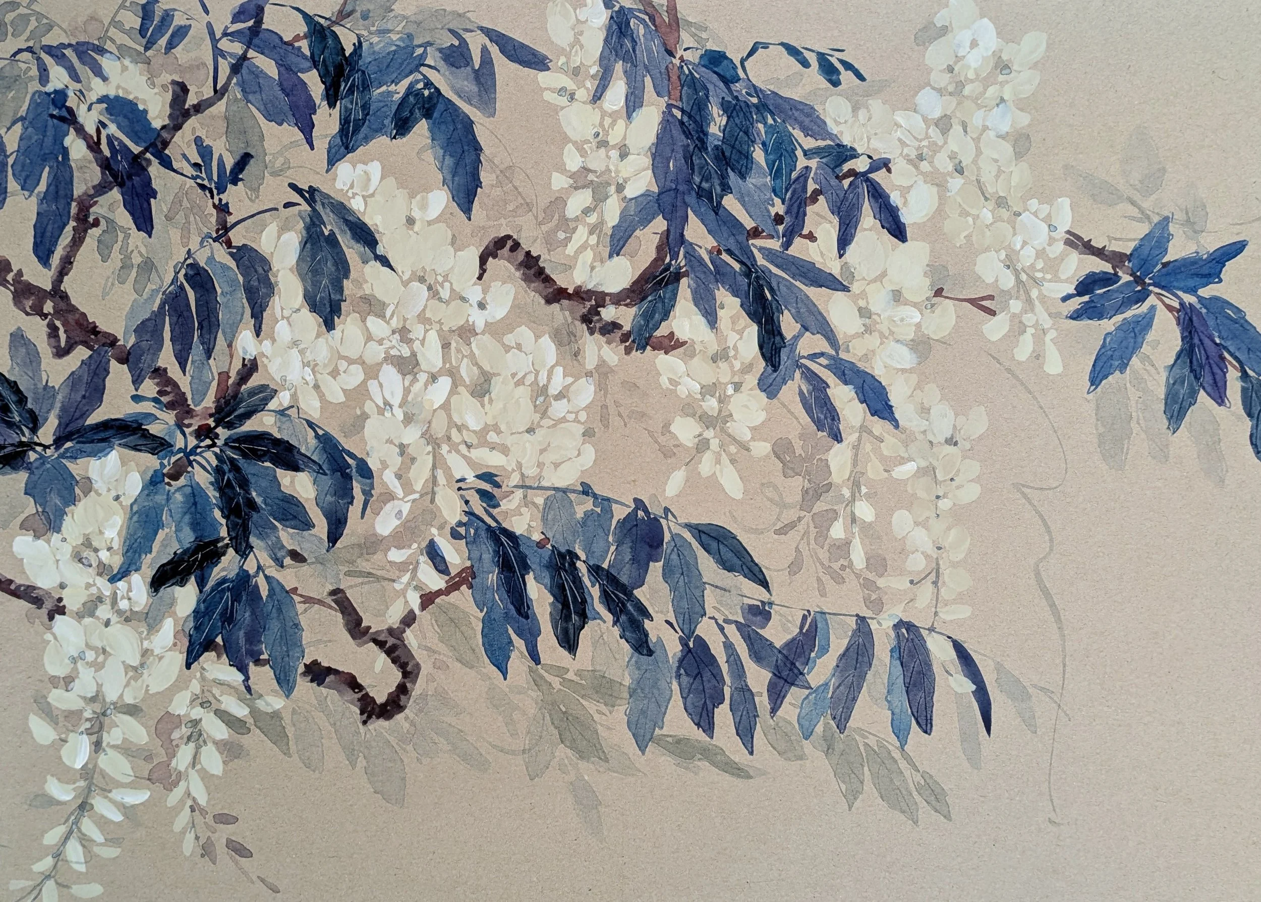 Moments of Wonder - Wisteria by Shilpa Agashe