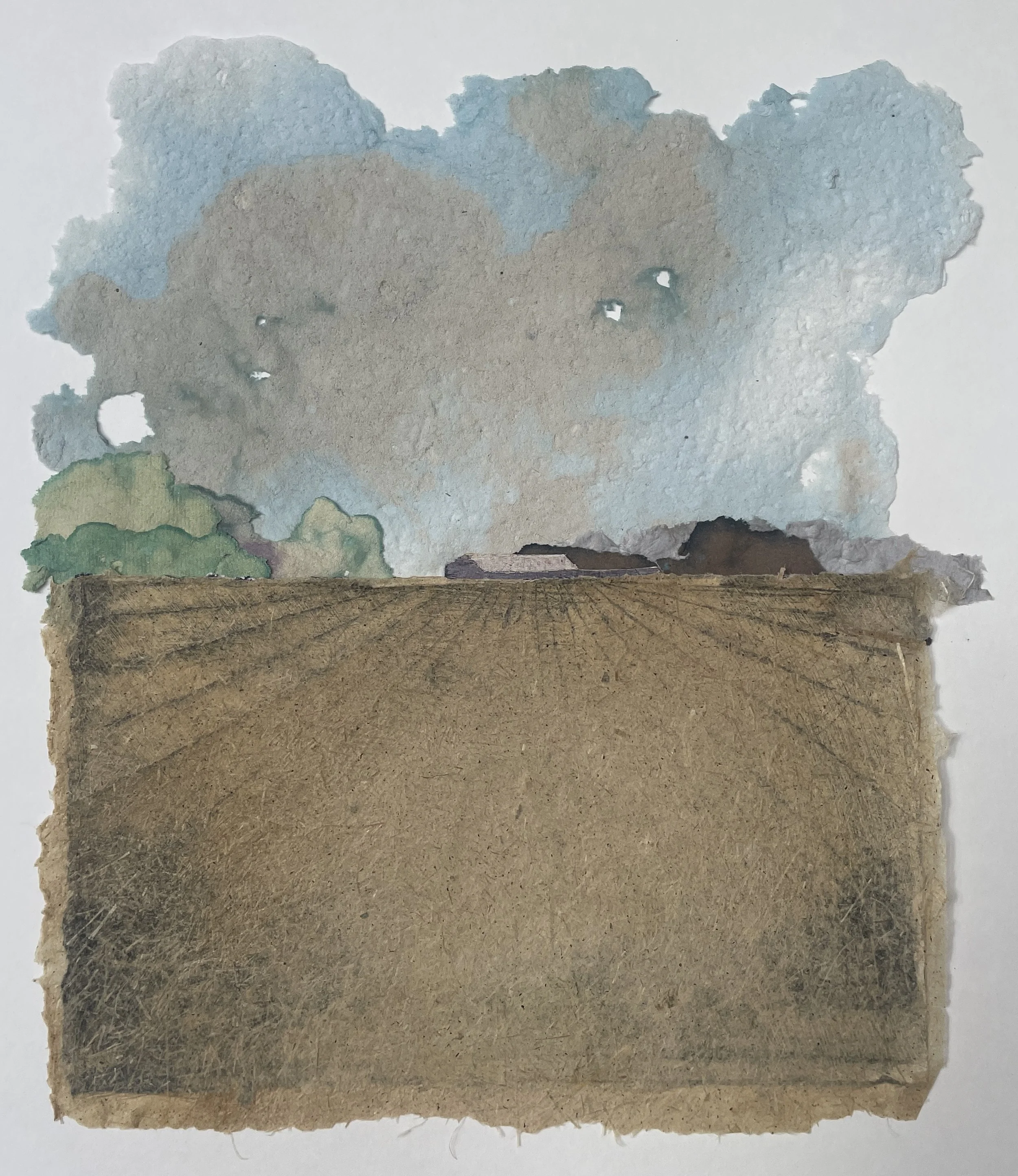 Clouds and Fields 2 by Jo McChesney