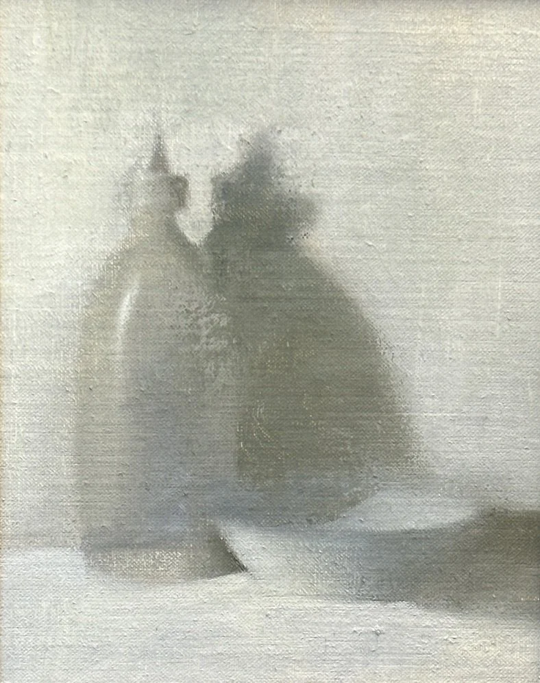 Michelle Maddox, Still Life with a Bottle and a Bowl, 2026