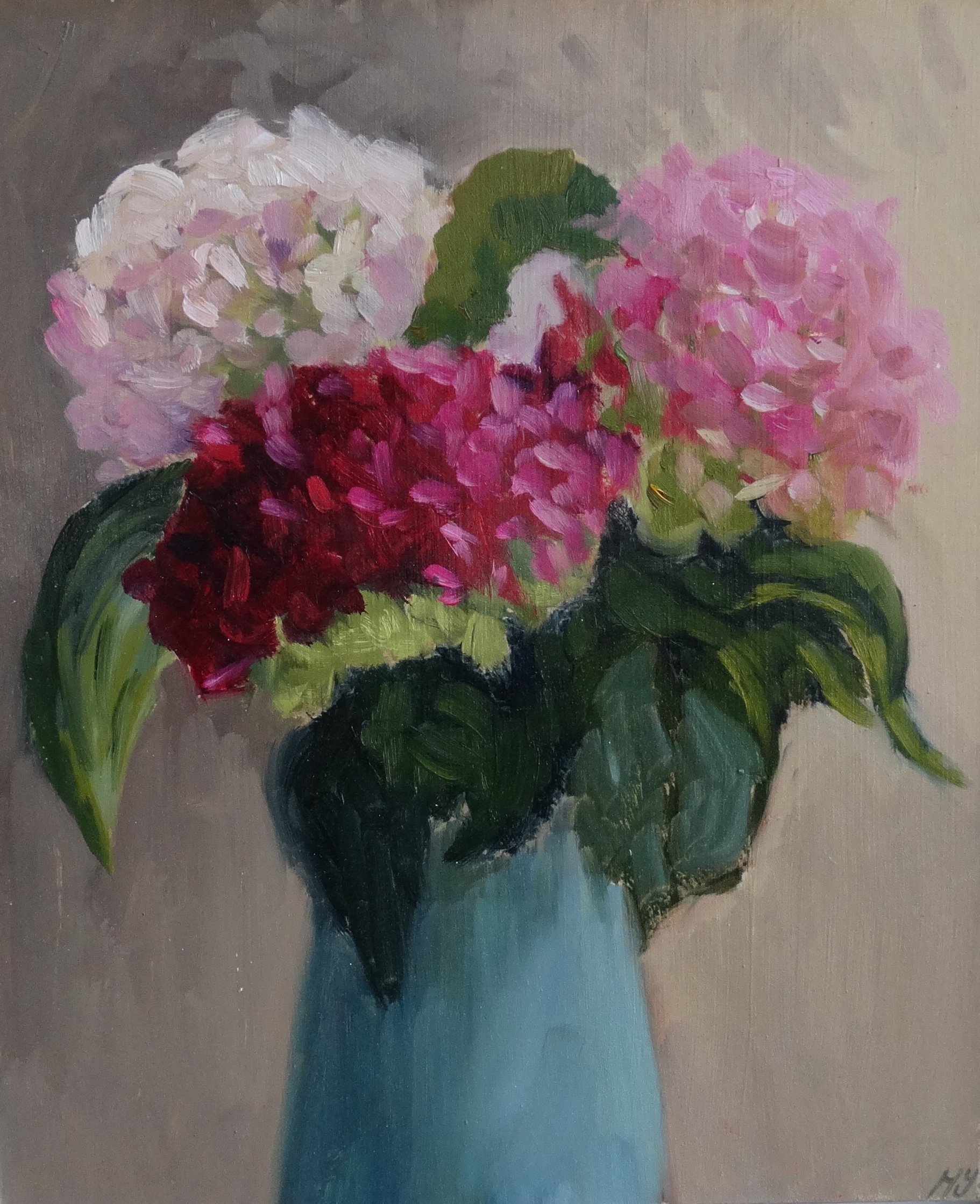 Autumn Hydrangeas, Maria Yadegar