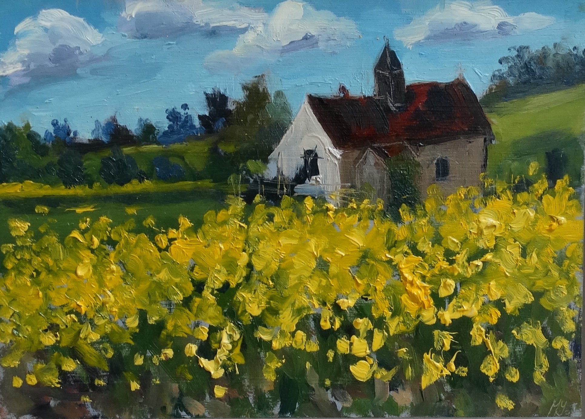 Spring Fields, St Huberts, Maria Yadegar