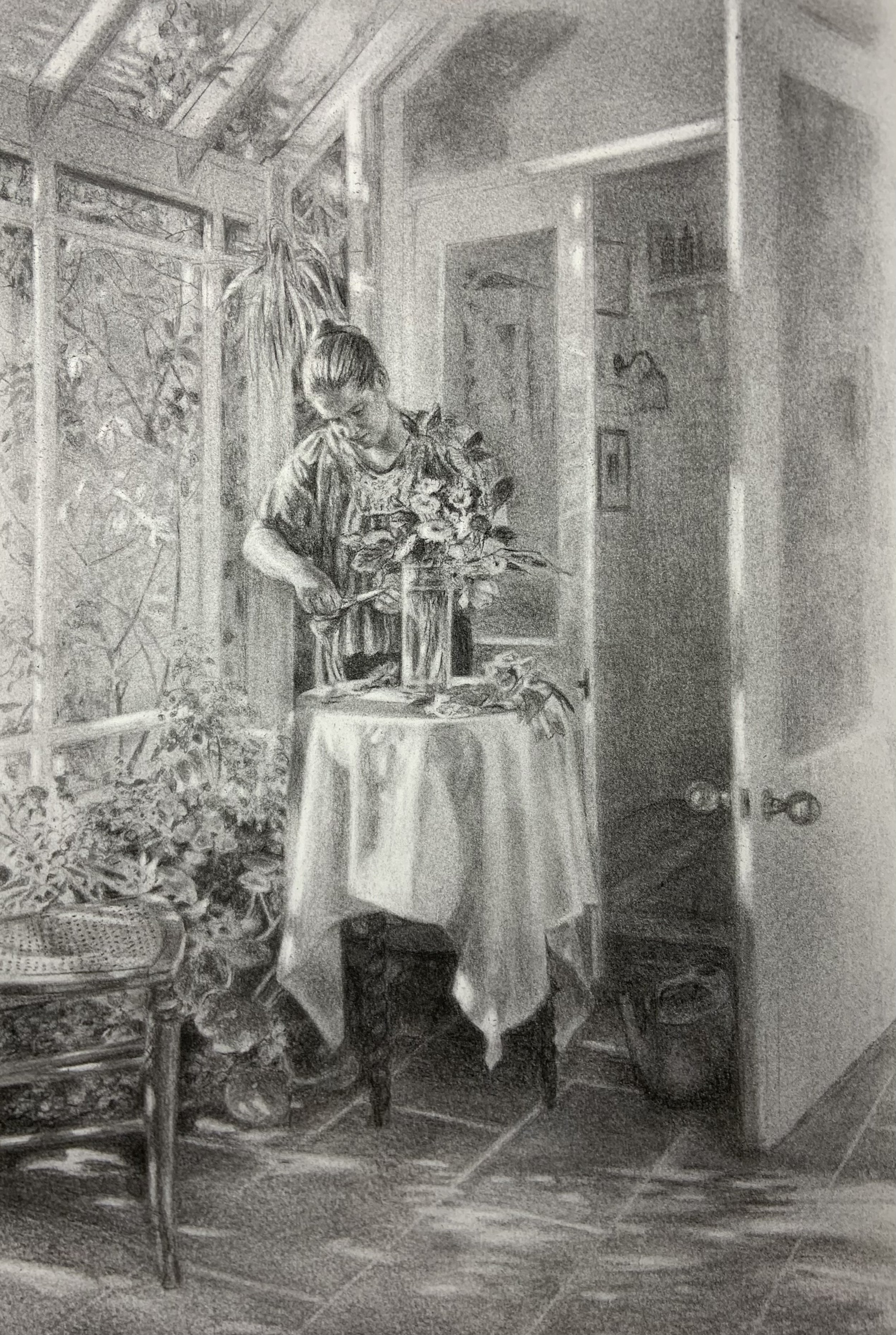 The arrangement by Kaye Hodges