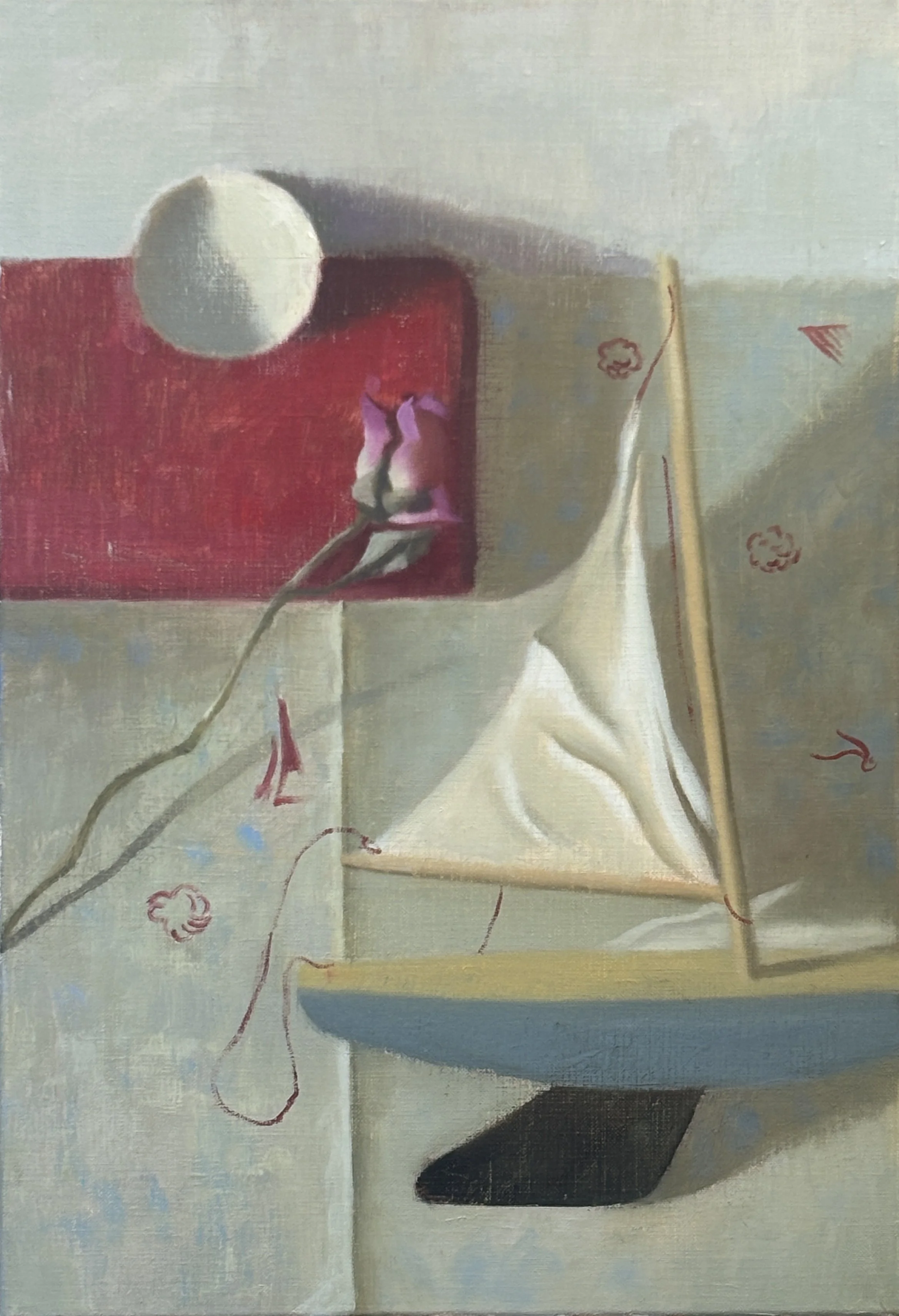 Michelle Maddox, Still Life with Boat, 2026