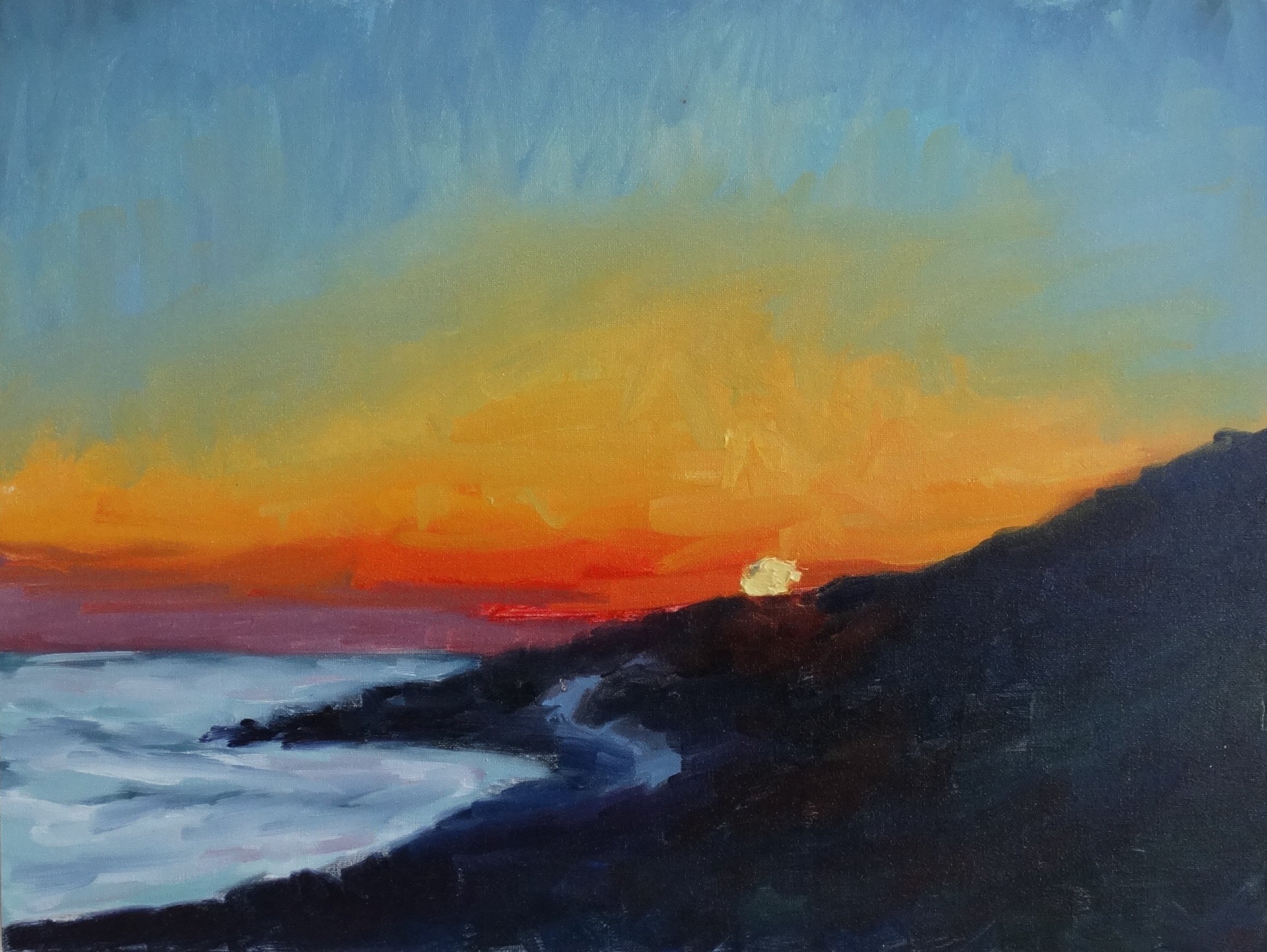 Midsummer Sunset, Maria Yadegar