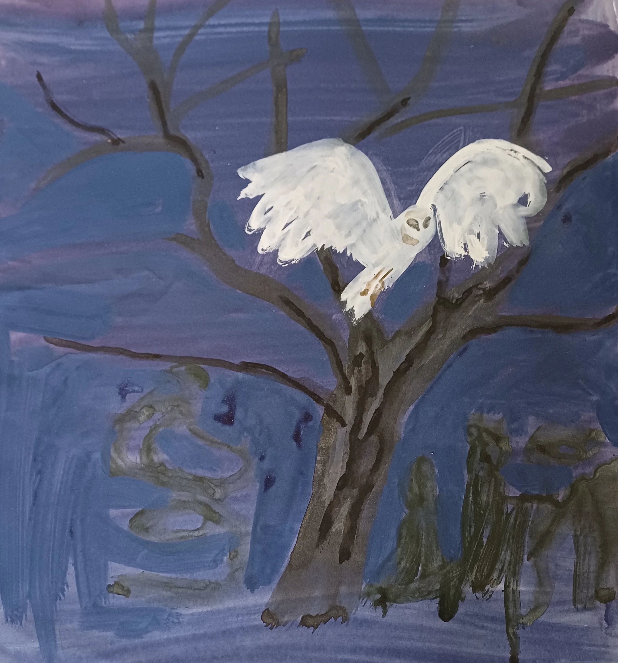 🔴Fright Owl by Michaela Gall