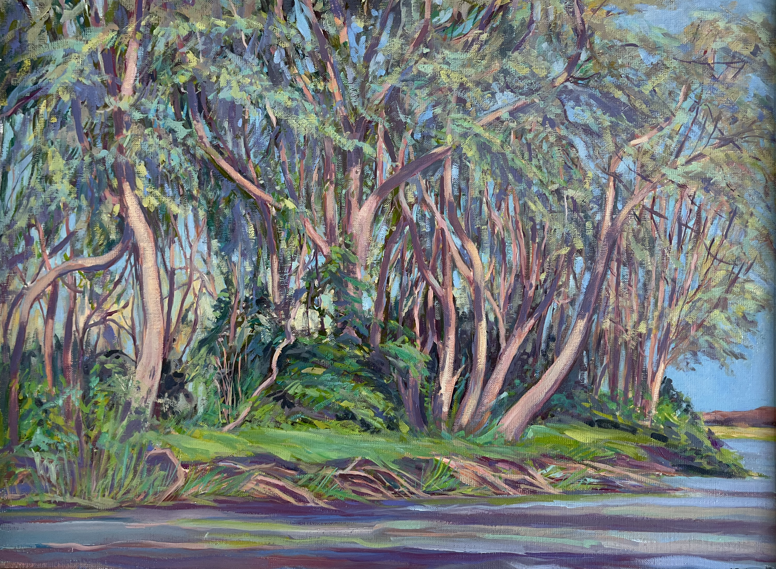 WINTERTHORNS IN THE RAINS | Oil on Canvas | 46 x 61 cm | £2500