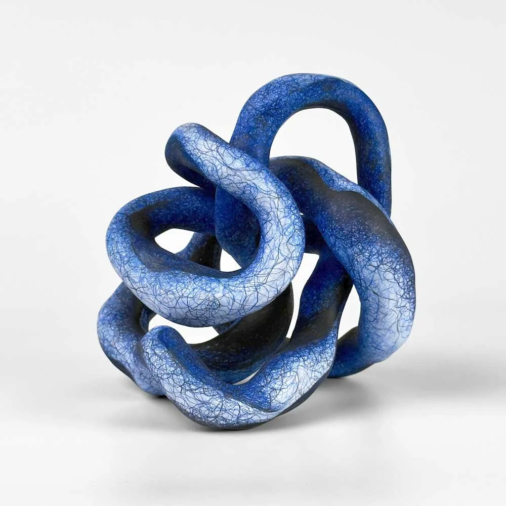  ENTWISTE  
8 x 8.5 x 7.5 inches 
fired clay. paint. graphite. polychromo pencils. varnish 
2025