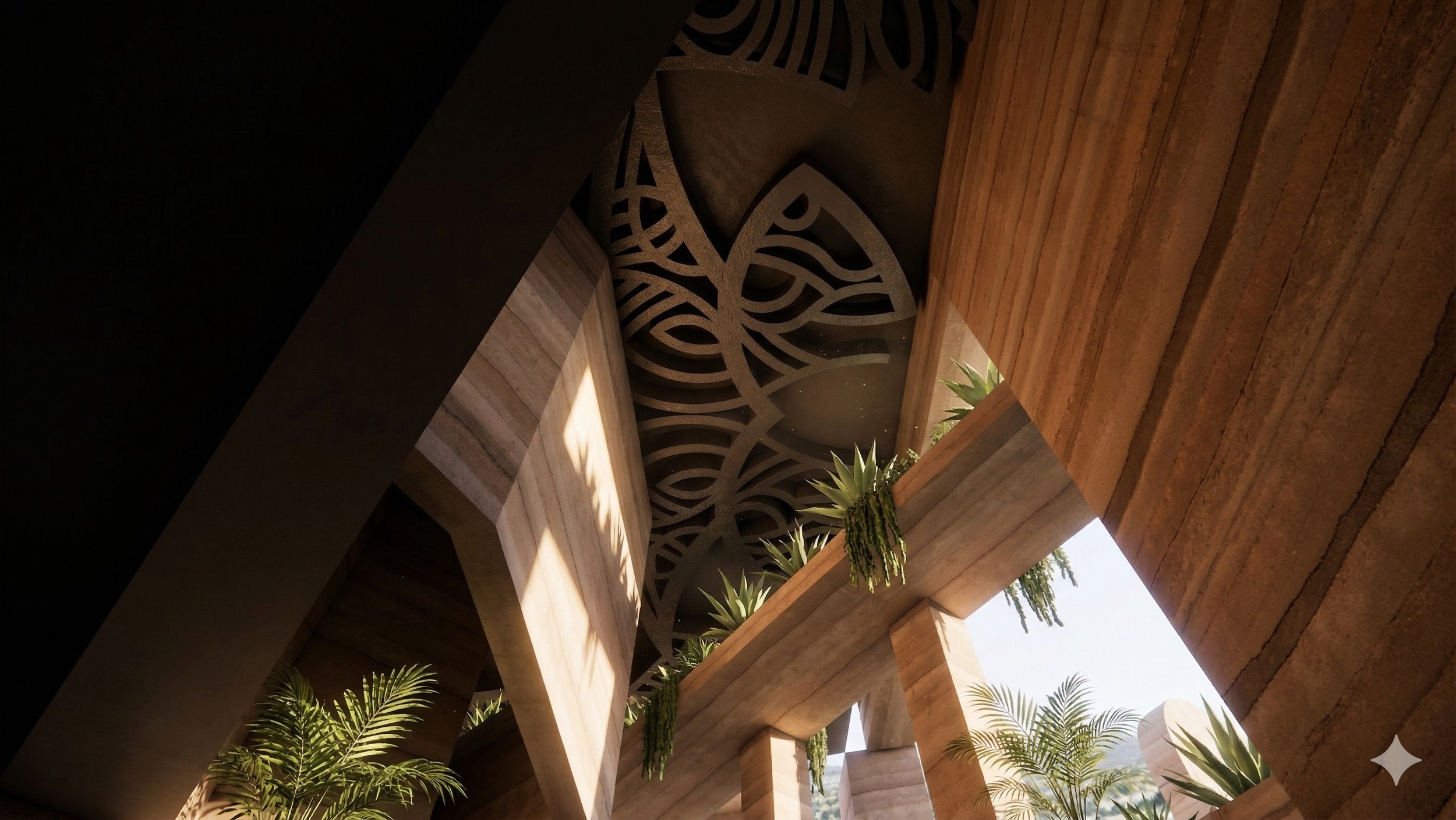 healthy construction 4D design mexico rammed earth