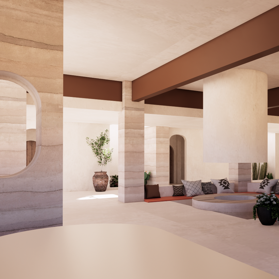 Short Term Rental Joshua Tree 4D Design