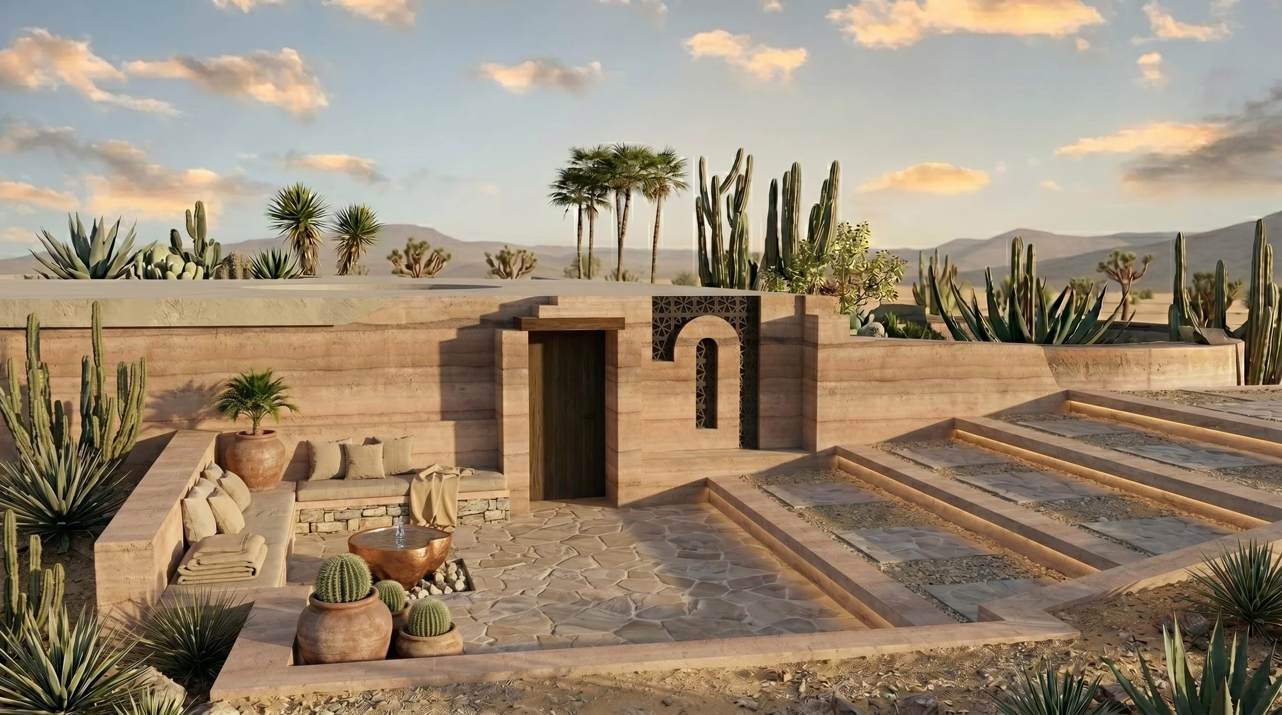 Underground Guest House 4D Design 