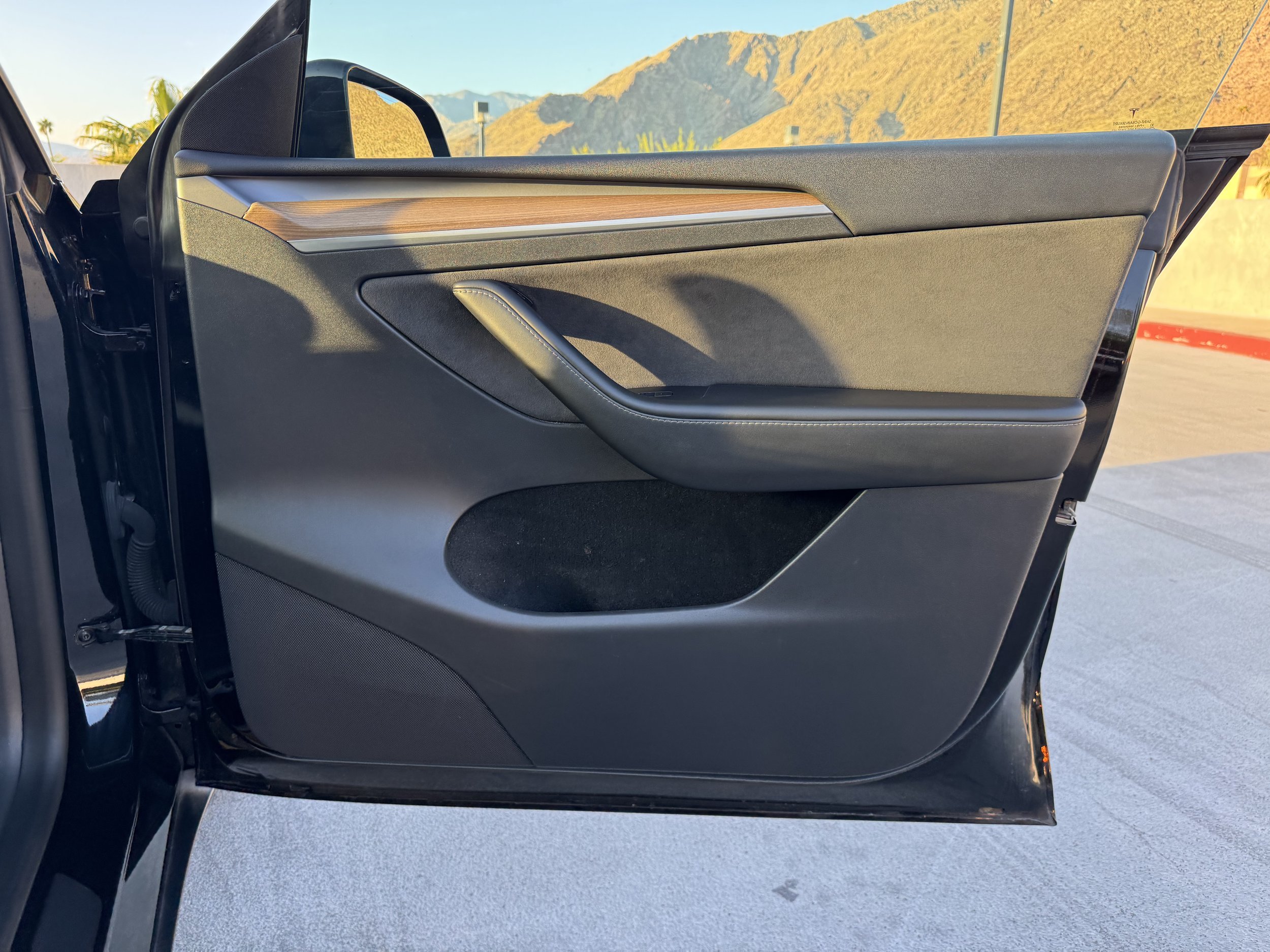 Passenger-Side Front Door Interior