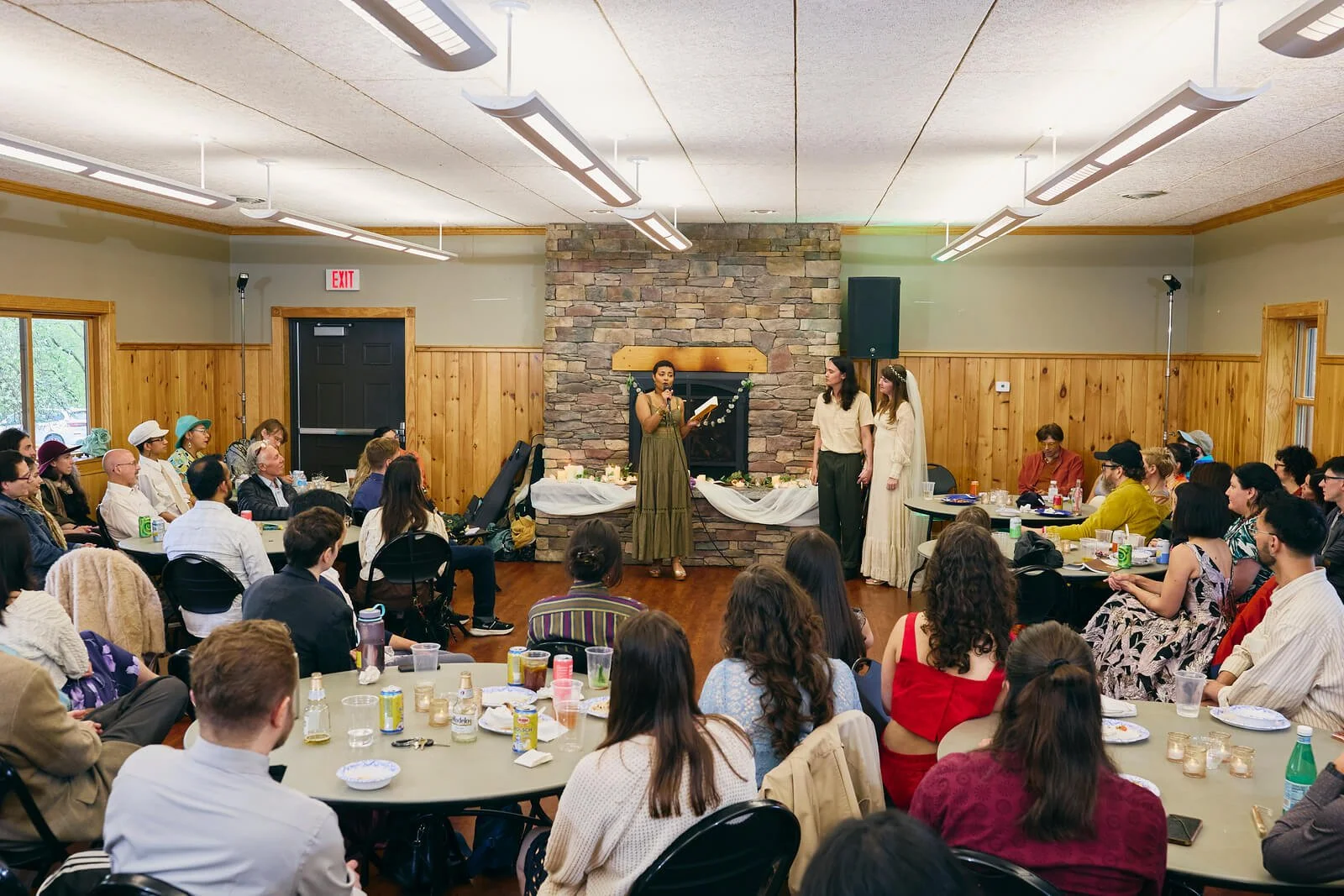 Small intimate wedding in Rochester, NY. Photo by Yeager Anderson.