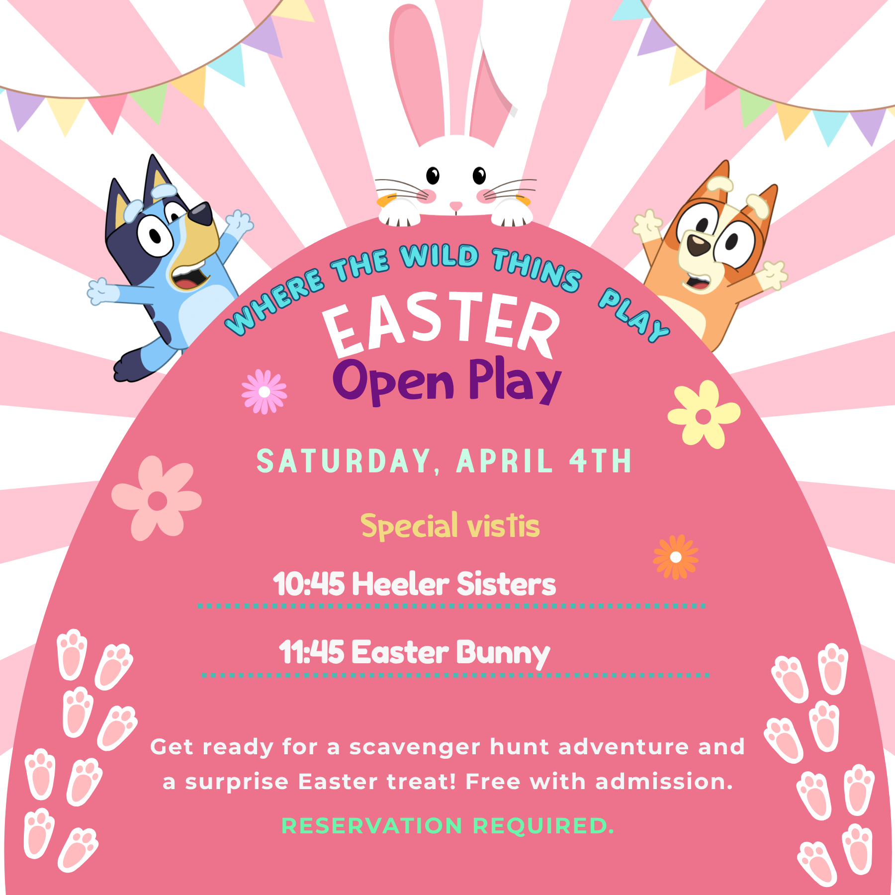 Easter Fun During Open Play!