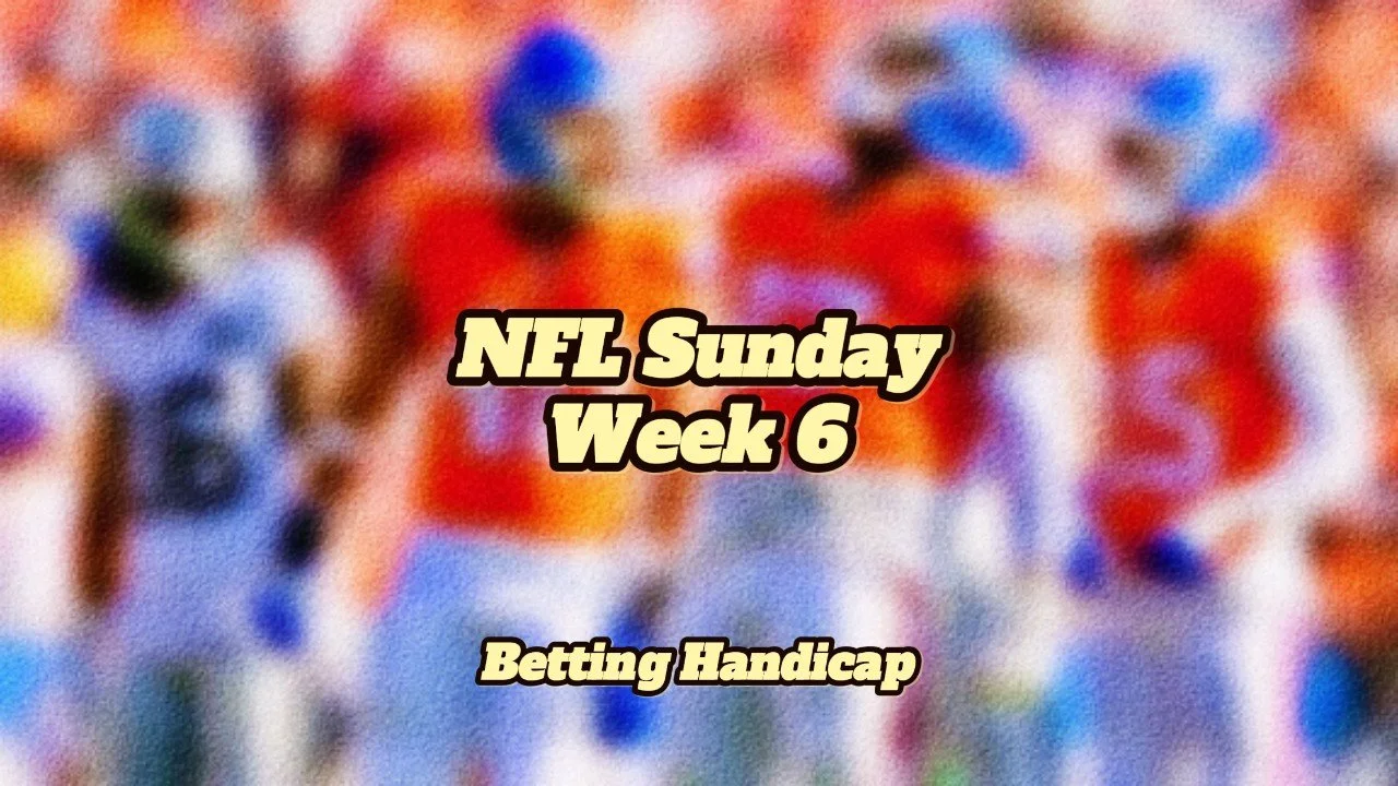NFL Sunday Week 6